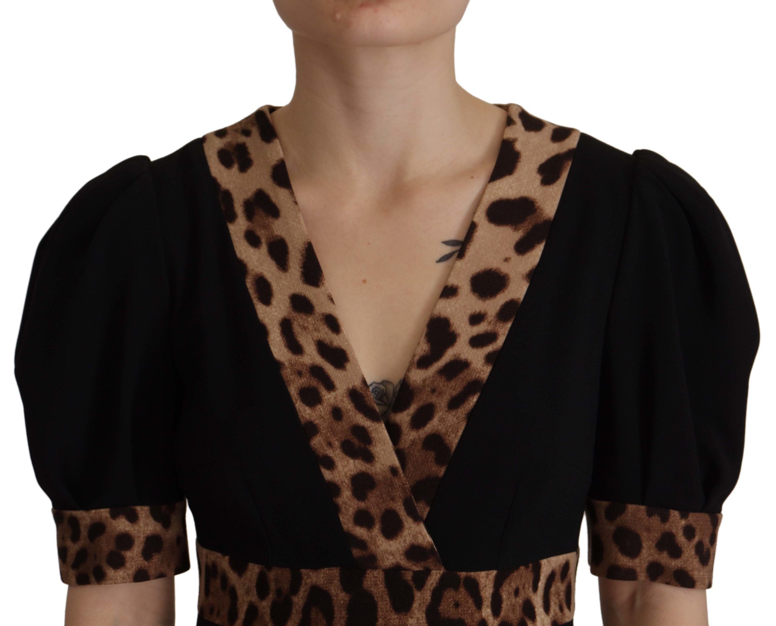Robe DOLCE & GABBANA A-line noire Dolce & Gabbana