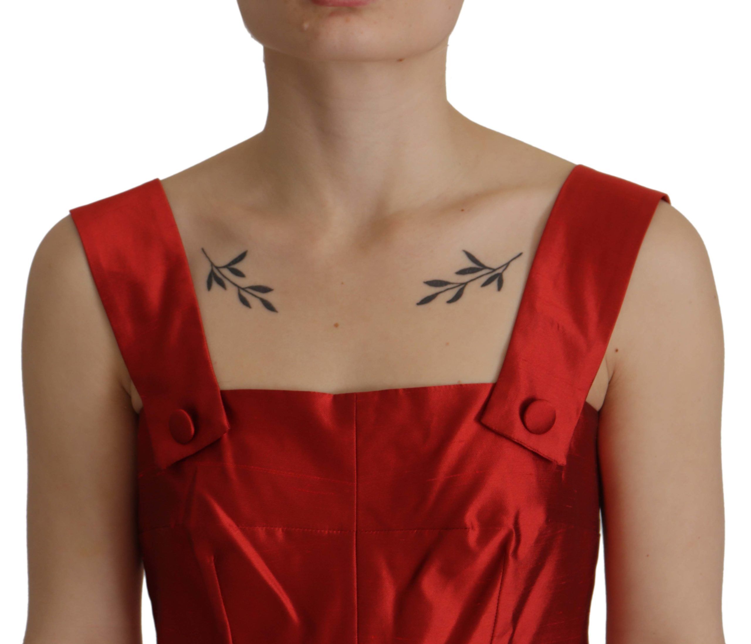 Robe DOLCE & GABBANA Midi rouge Dolce & Gabbana