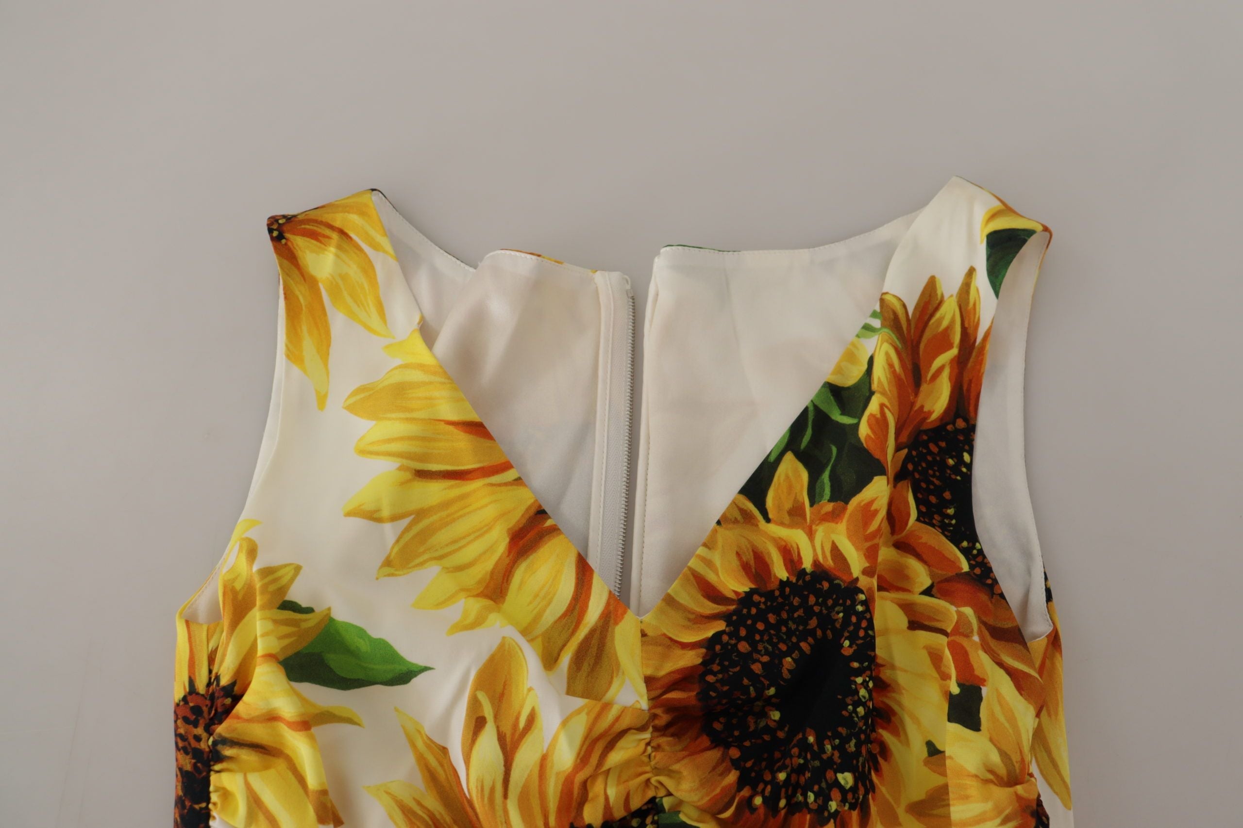 Robe midi Dolce & Gabbana blanche Dolce & Gabbana