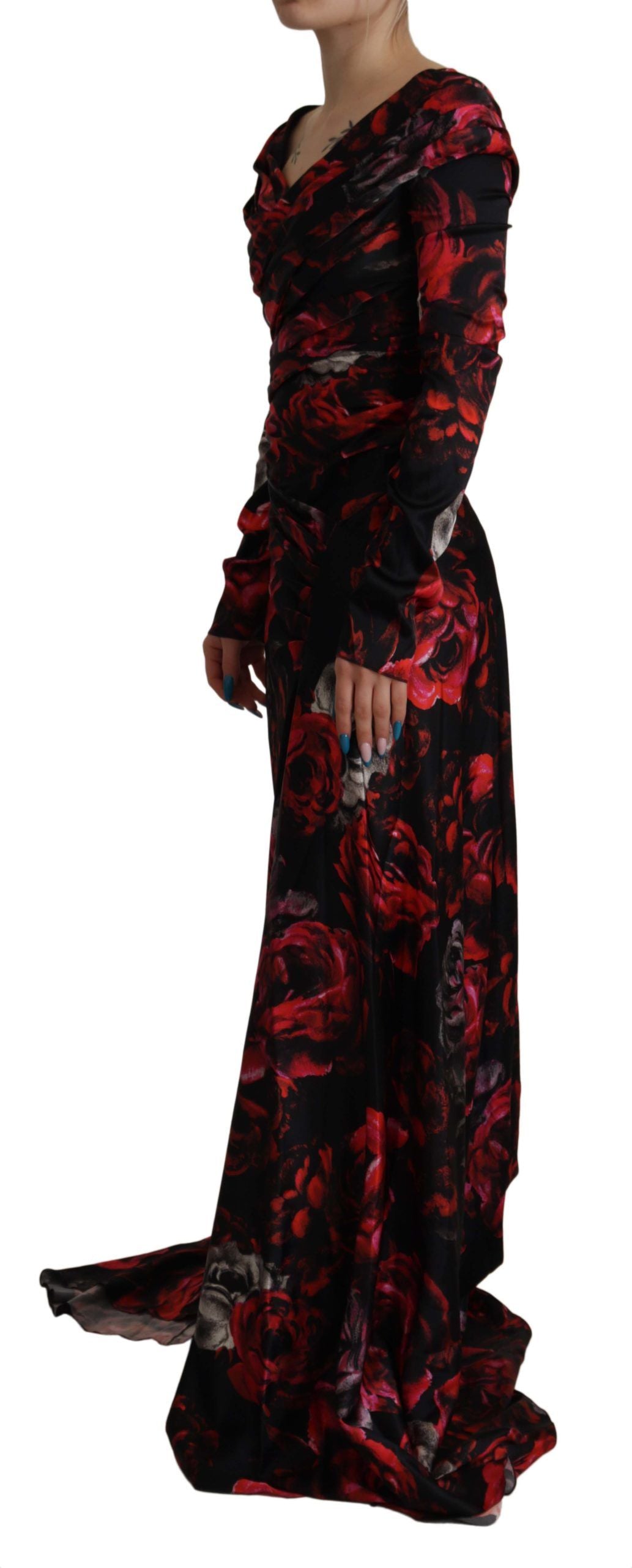 Robe Dolce & Gabbana A-Line noire Dolce & Gabbana