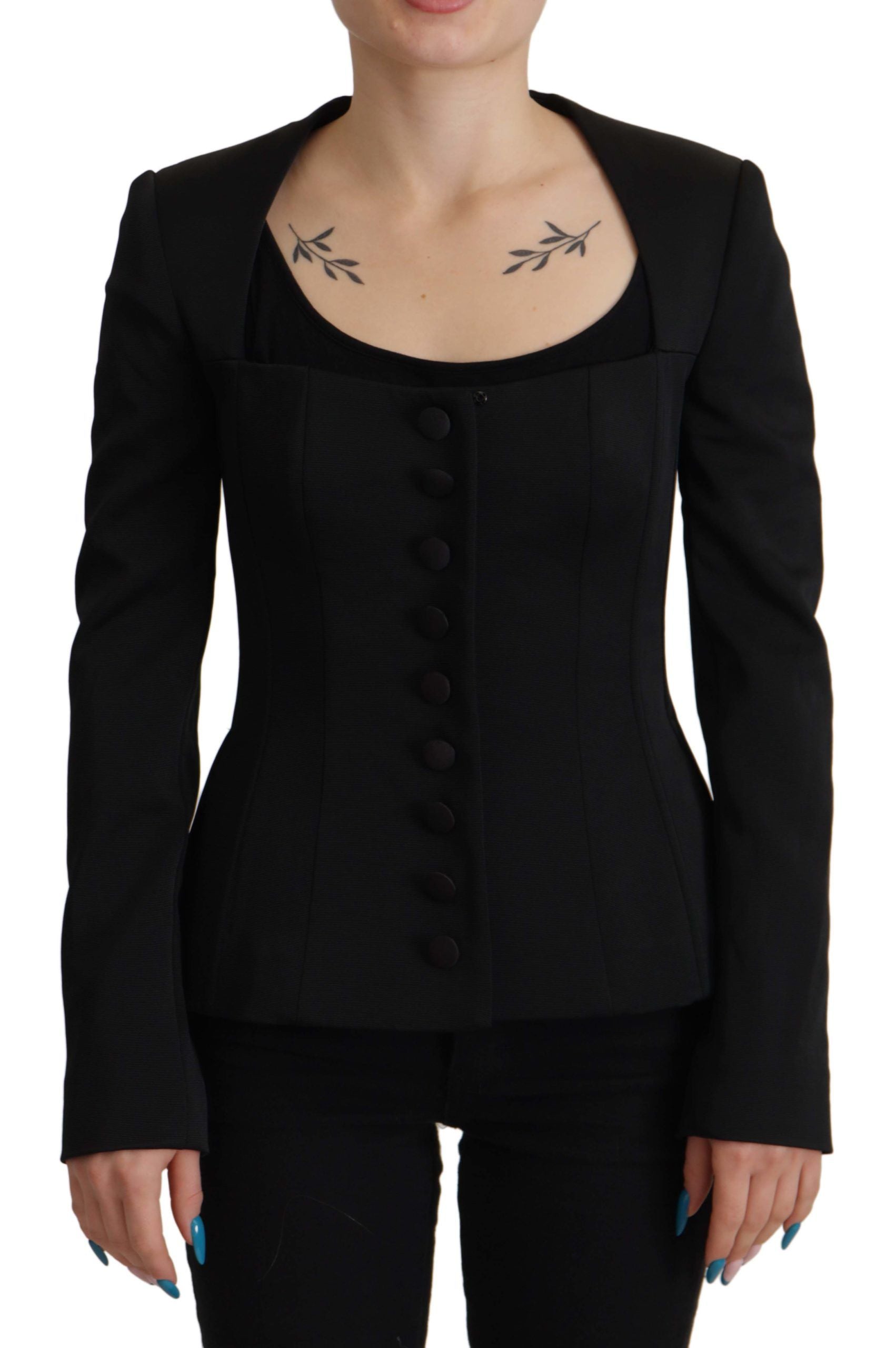 Veste Dolce & Gabbana Snap noire