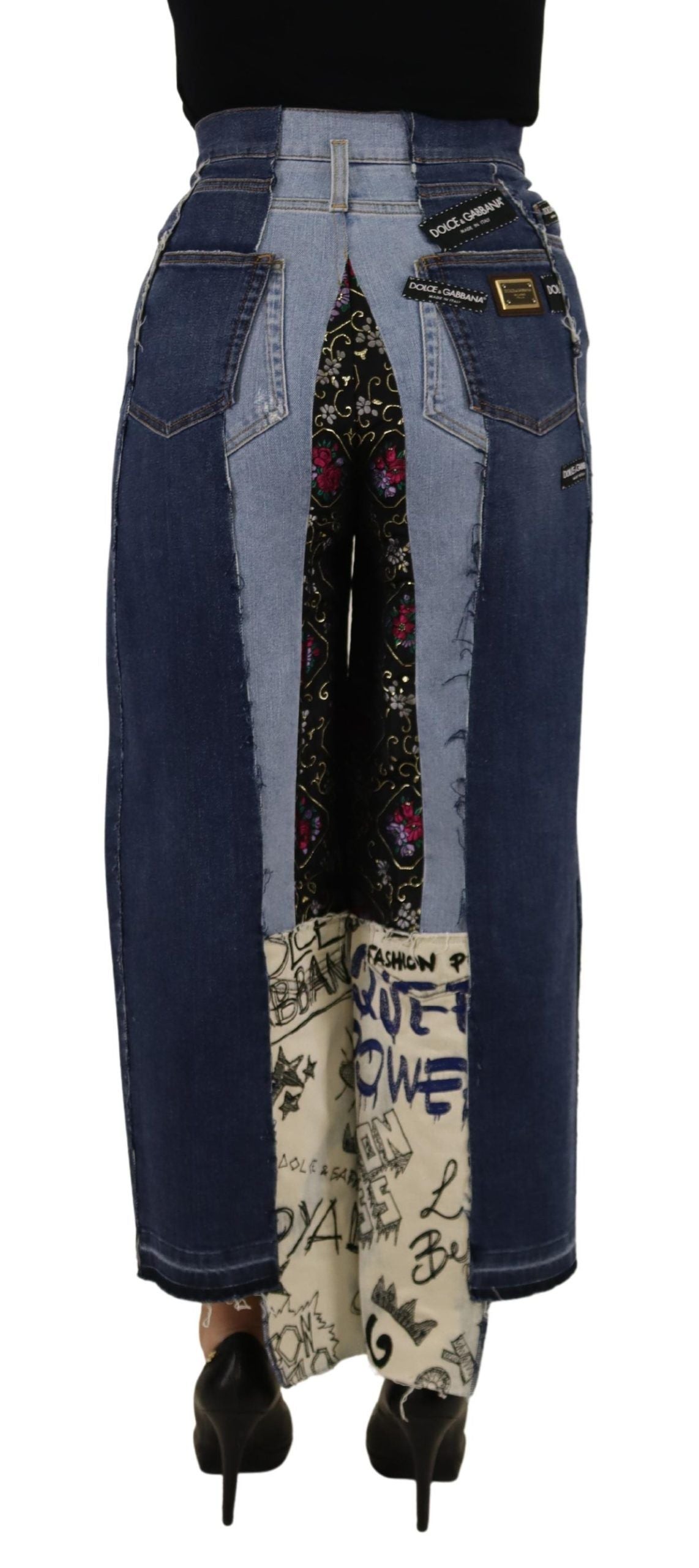 Pantalon Dolce & Gabbana large multicolore