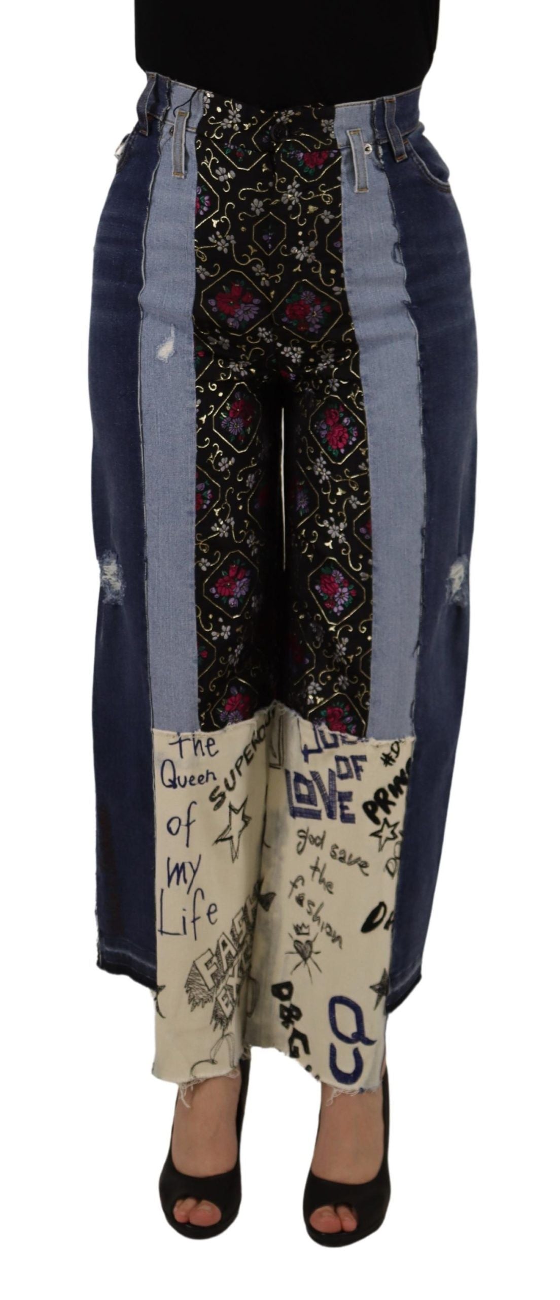 Pantalon Dolce & Gabbana large multicolore