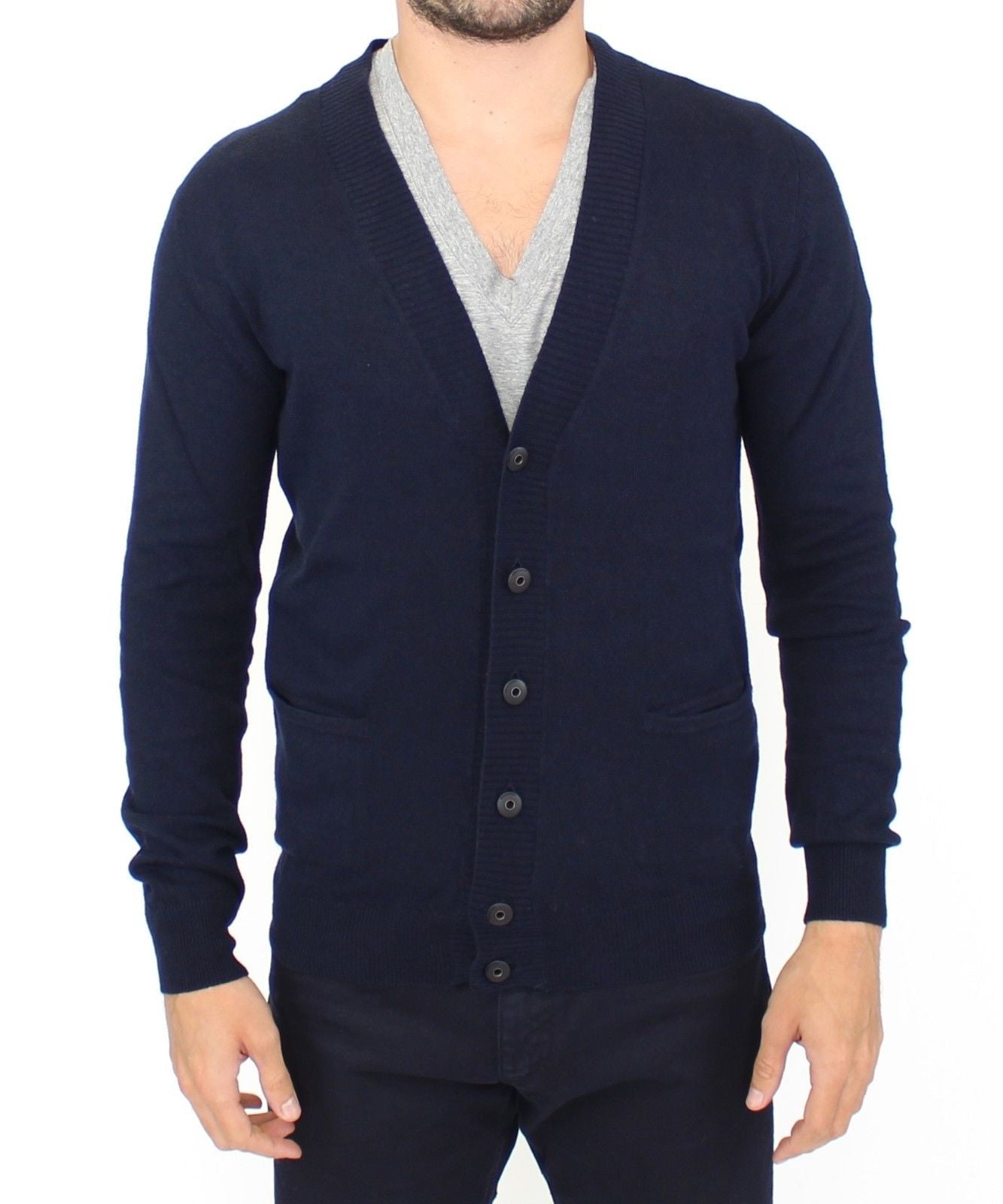 Cardigan Ermanno Scervino bleu
