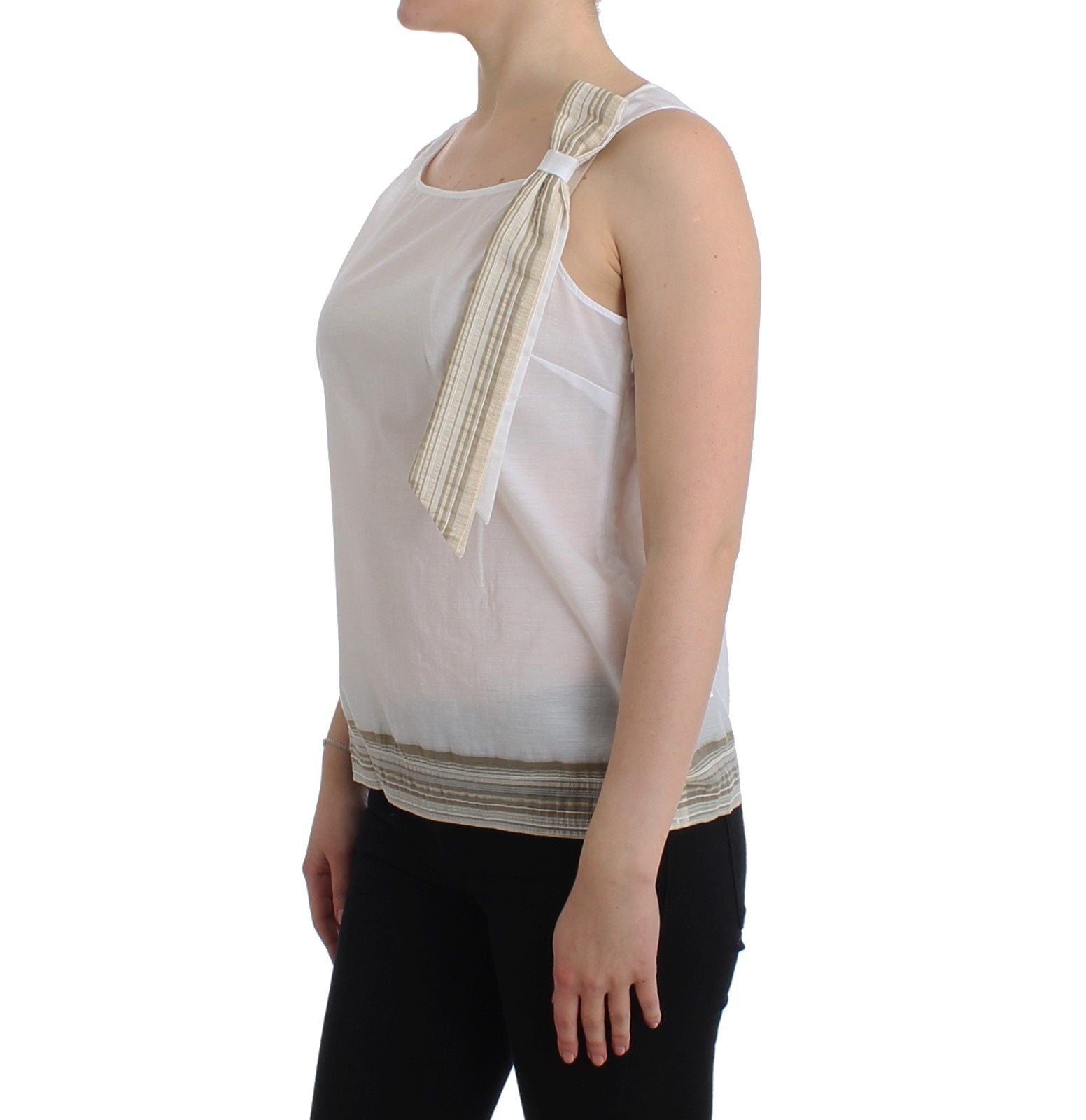 Top Ermanno Scervino blanc