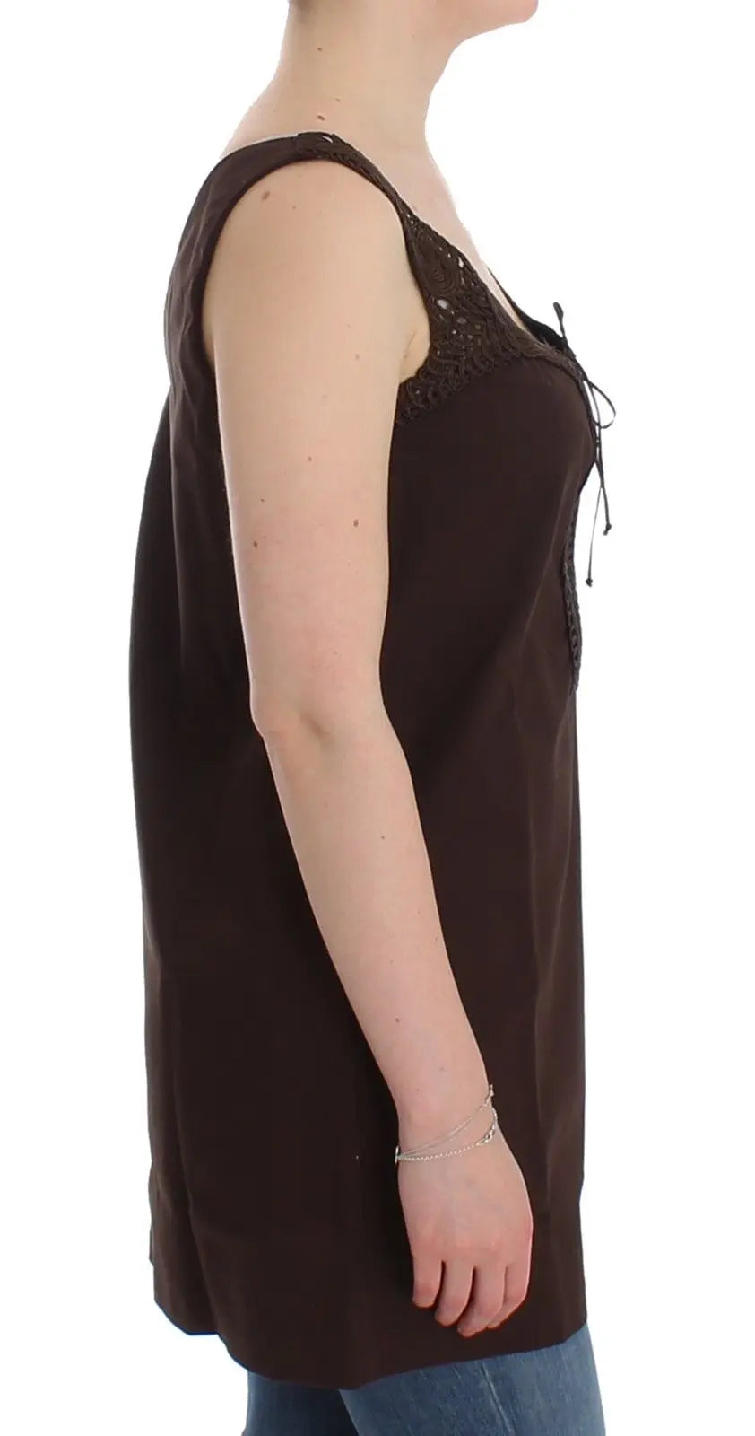 Robe tunique Ermanno Scervino marron Ermanno Scervino