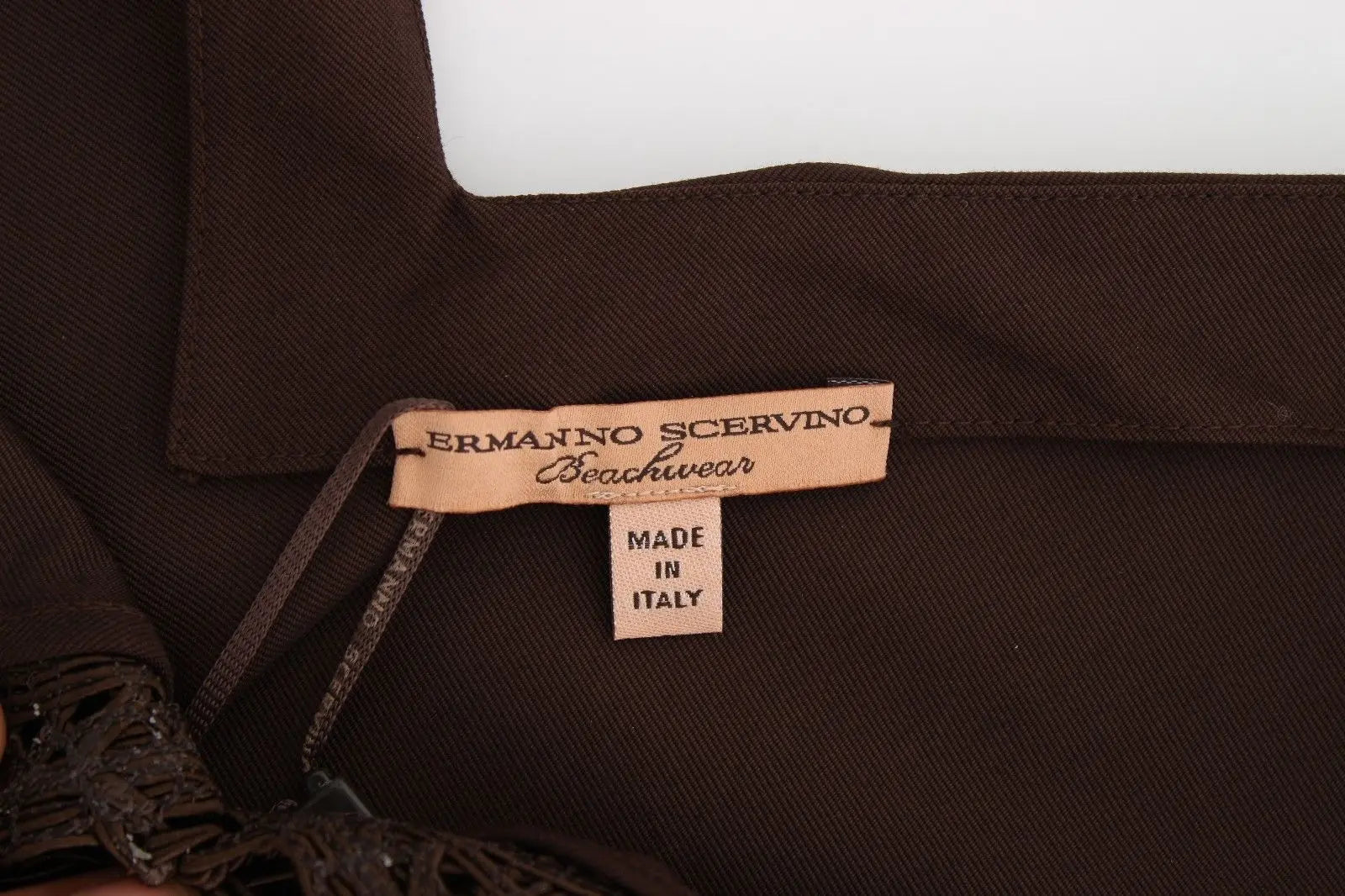 Robe tunique Ermanno Scervino marron Ermanno Scervino