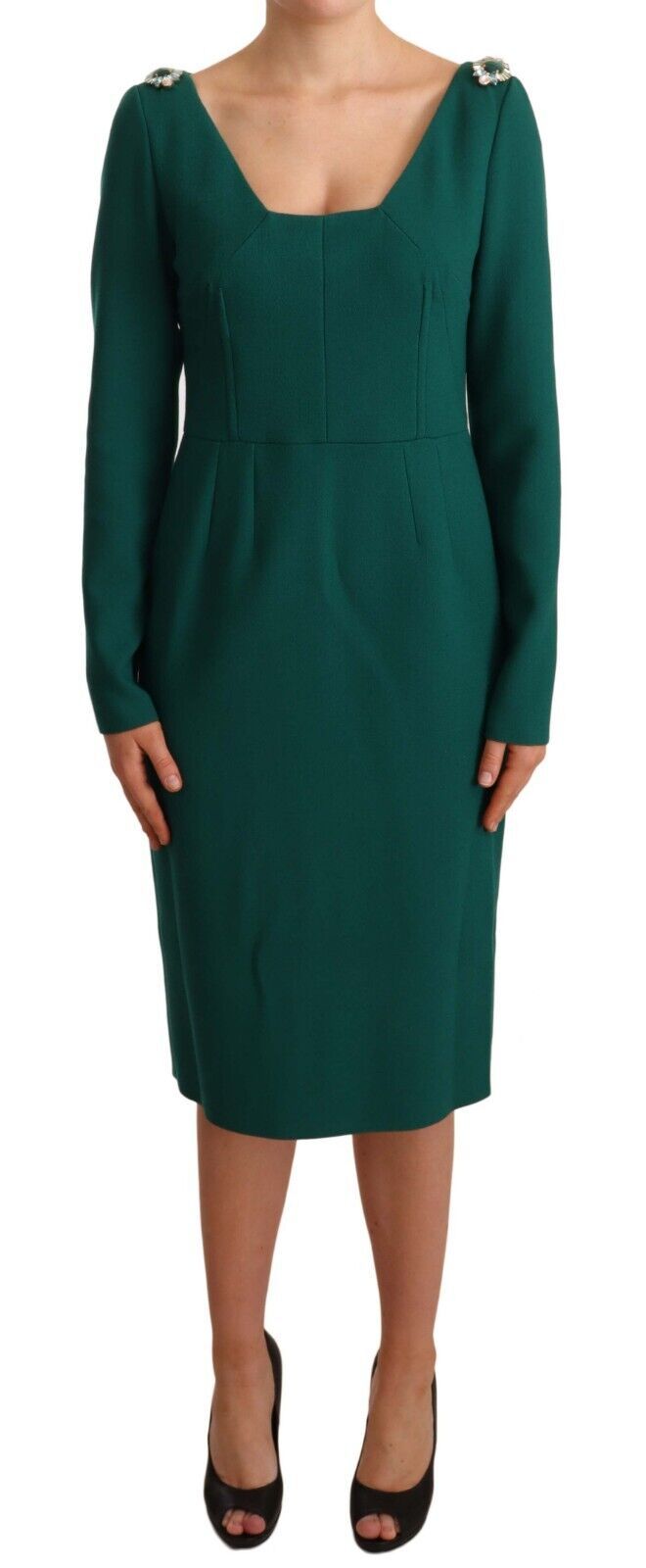 Robe midi Dolce & Gabbana verte Dolce & Gabbana