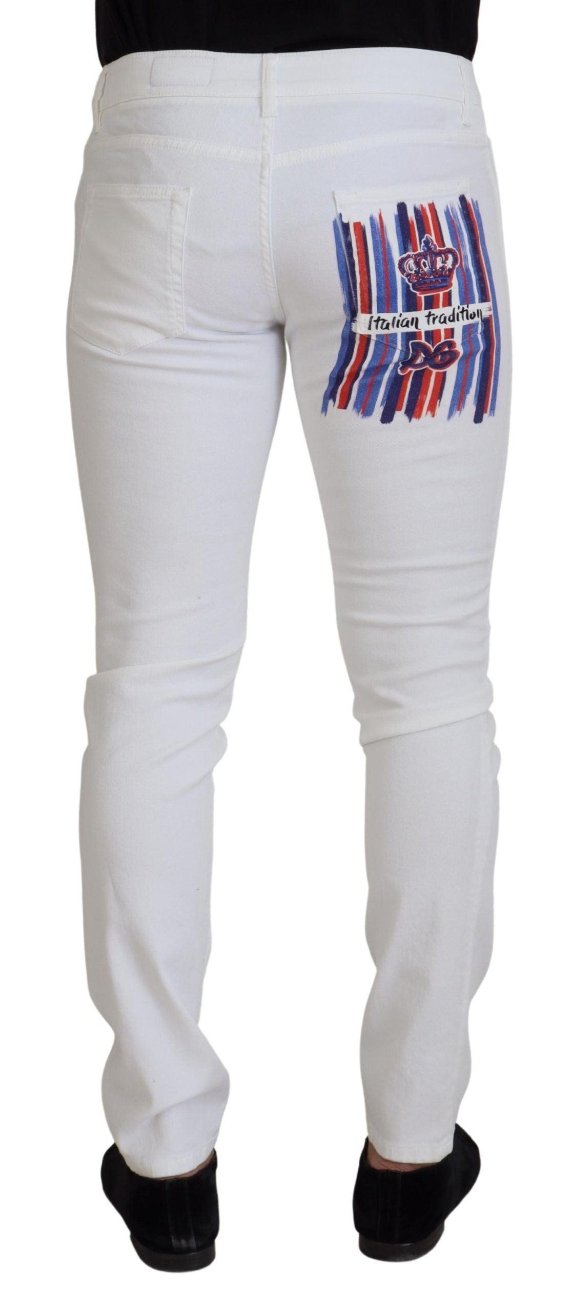 Jeans Dolce & Gabbana Skinny blancs