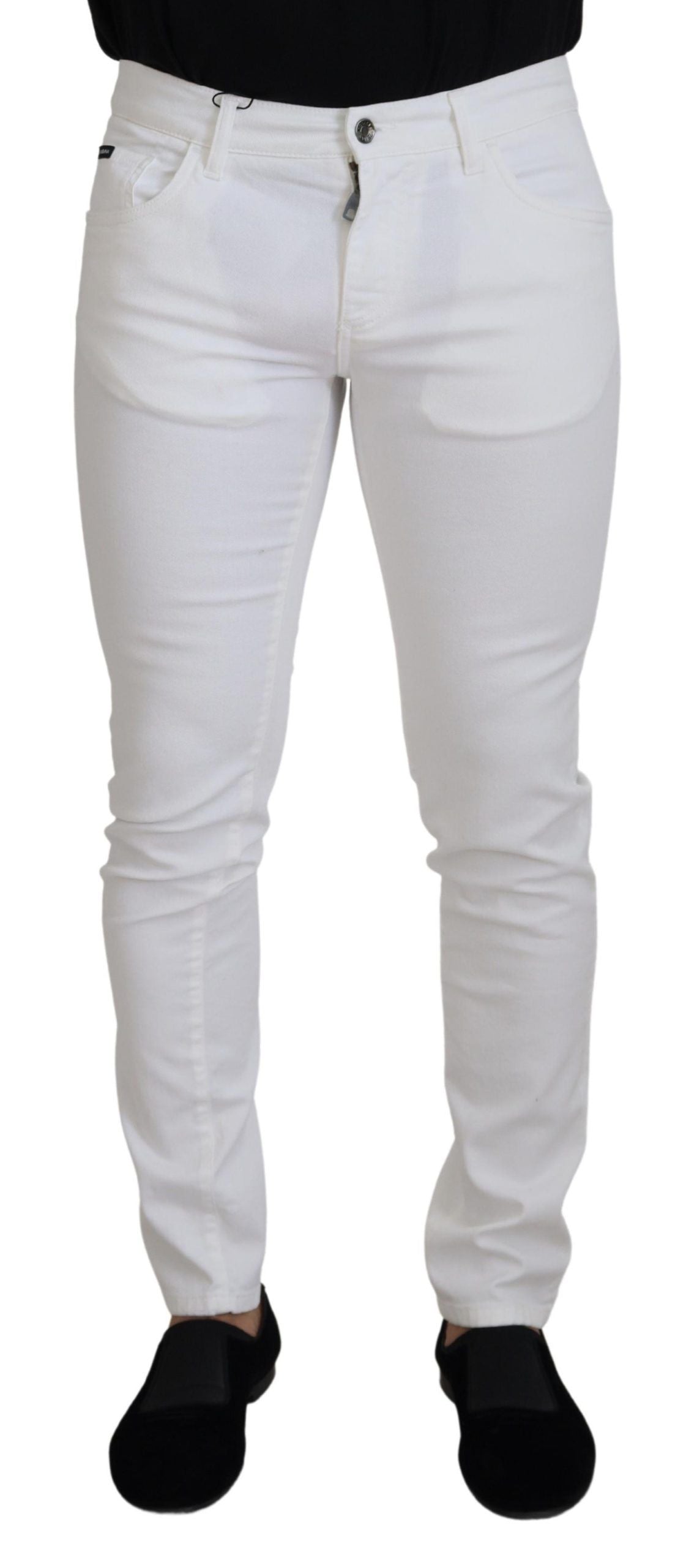 Jeans Dolce & Gabbana Skinny blancs
