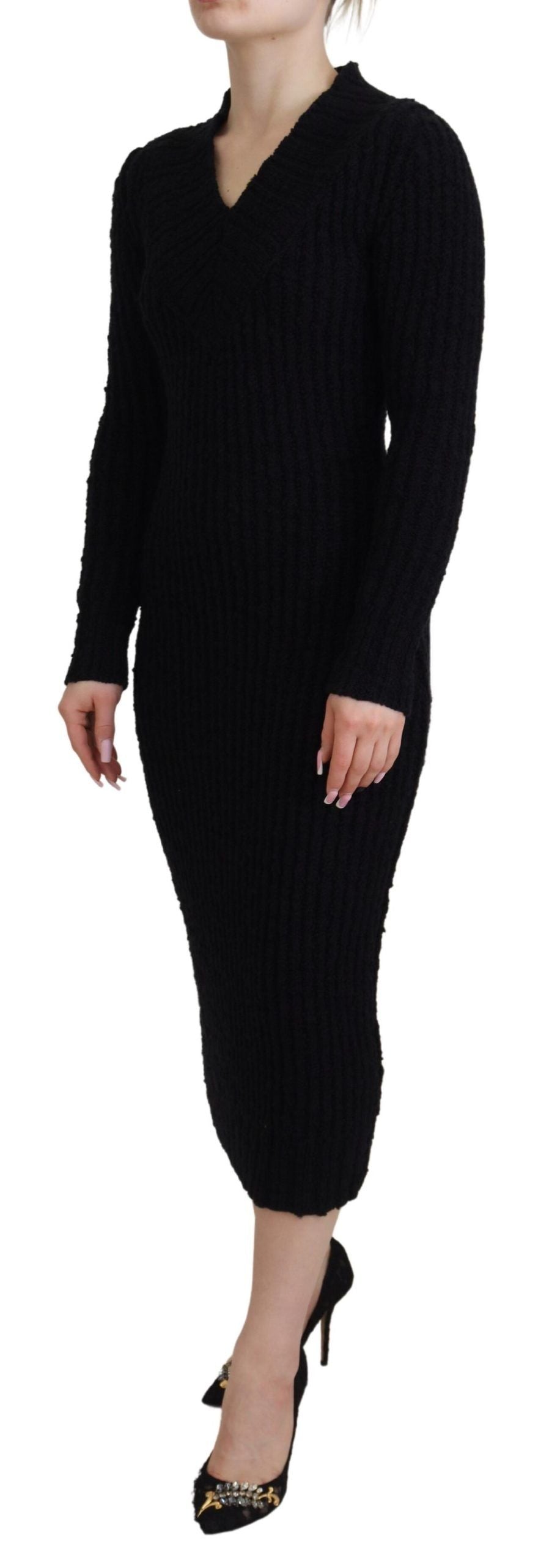 Robe DOLCE & GABBANA Sheath noire Dolce & Gabbana