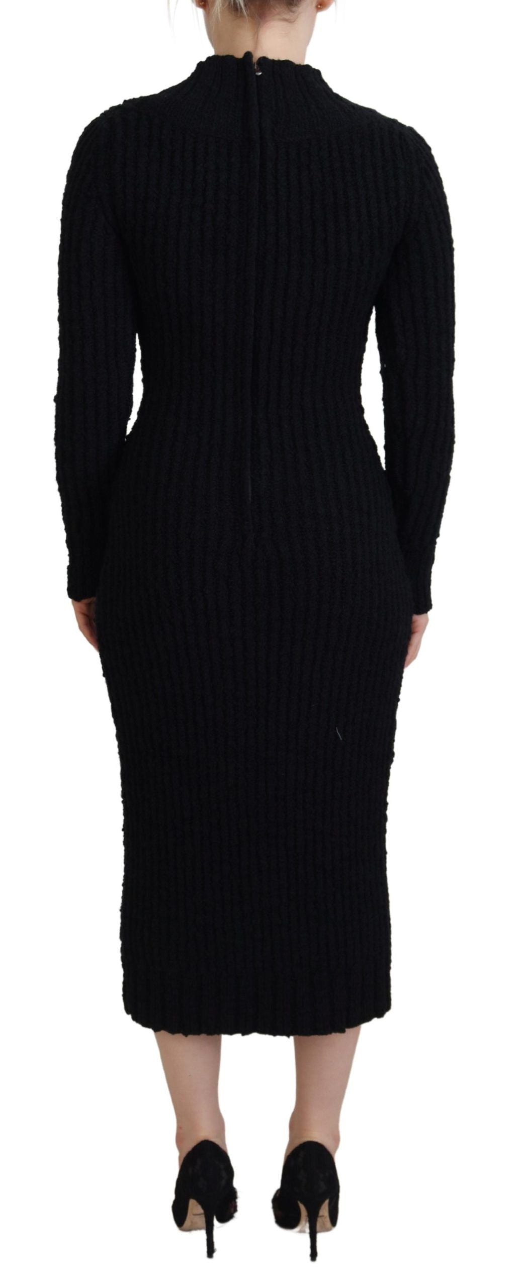Robe DOLCE & GABBANA Sheath noire Dolce & Gabbana