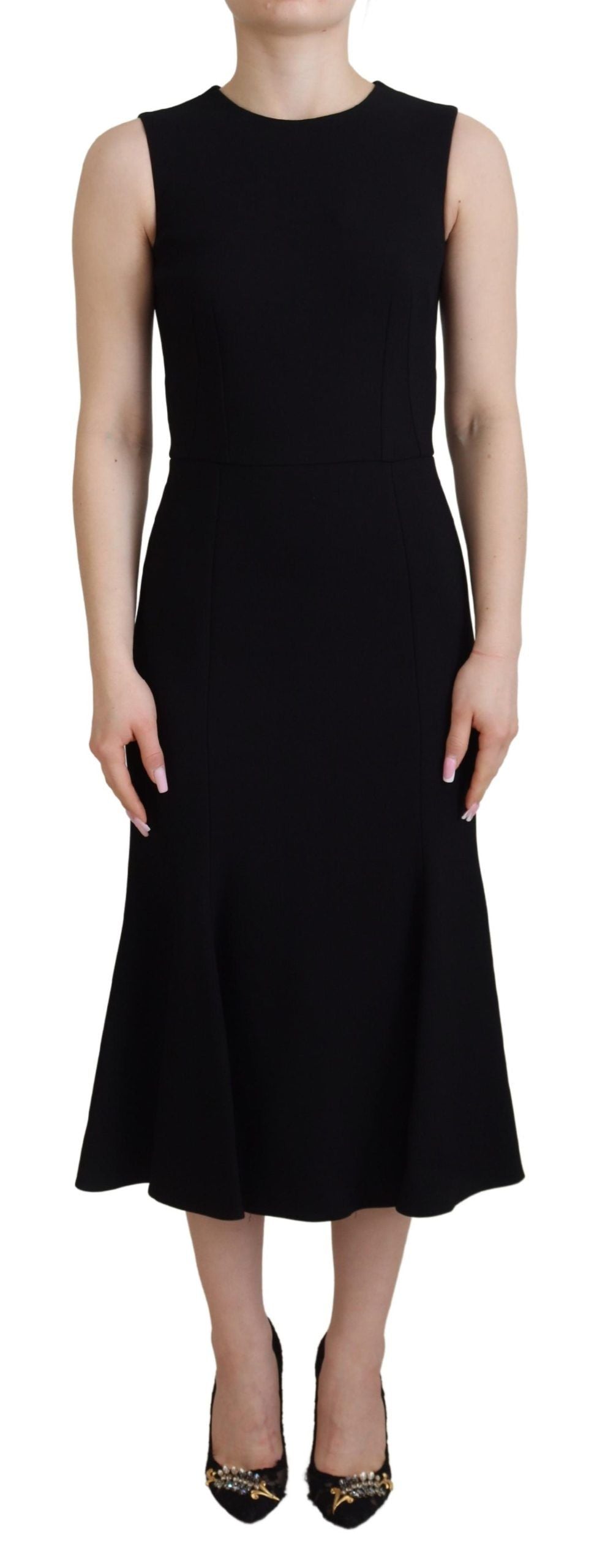 Robe Dolce & Gabbana Sheath noire Dolce & Gabbana