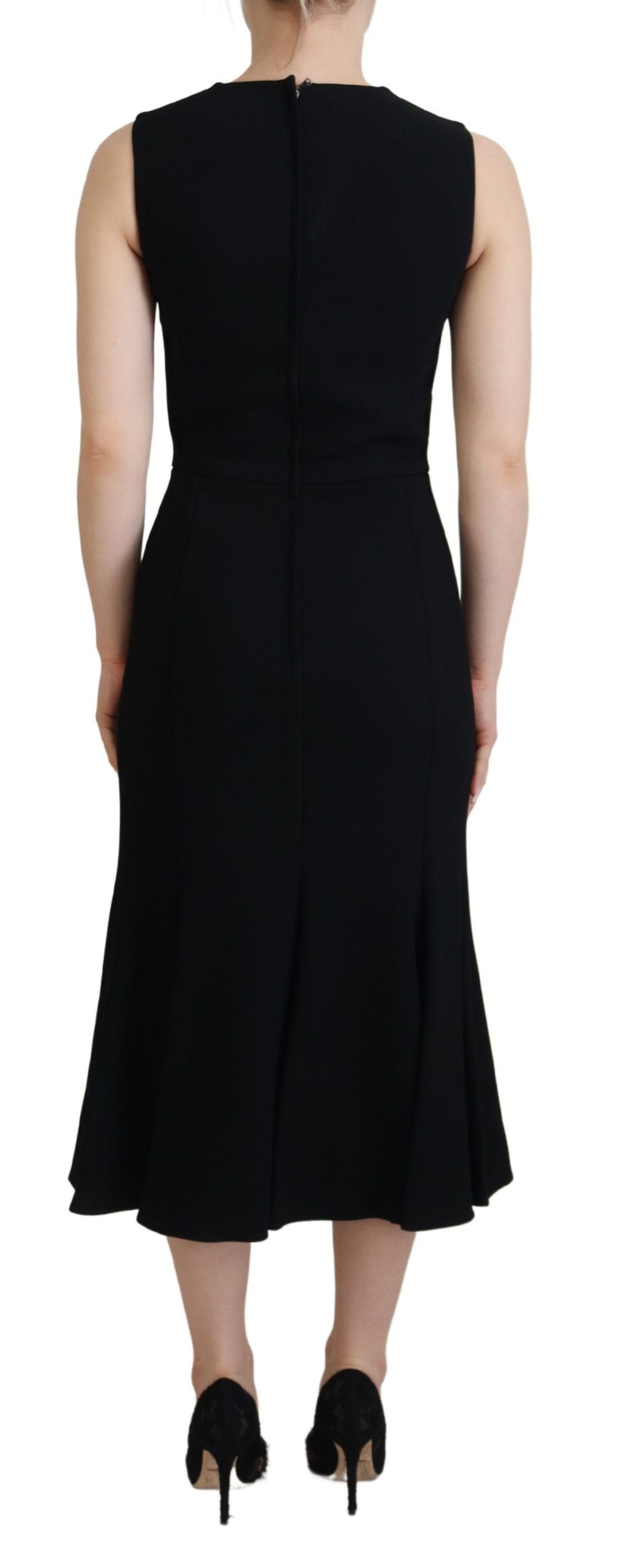 Robe Dolce & Gabbana Sheath noire Dolce & Gabbana