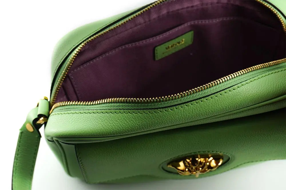Sac caméra Versace vert menthe Versace