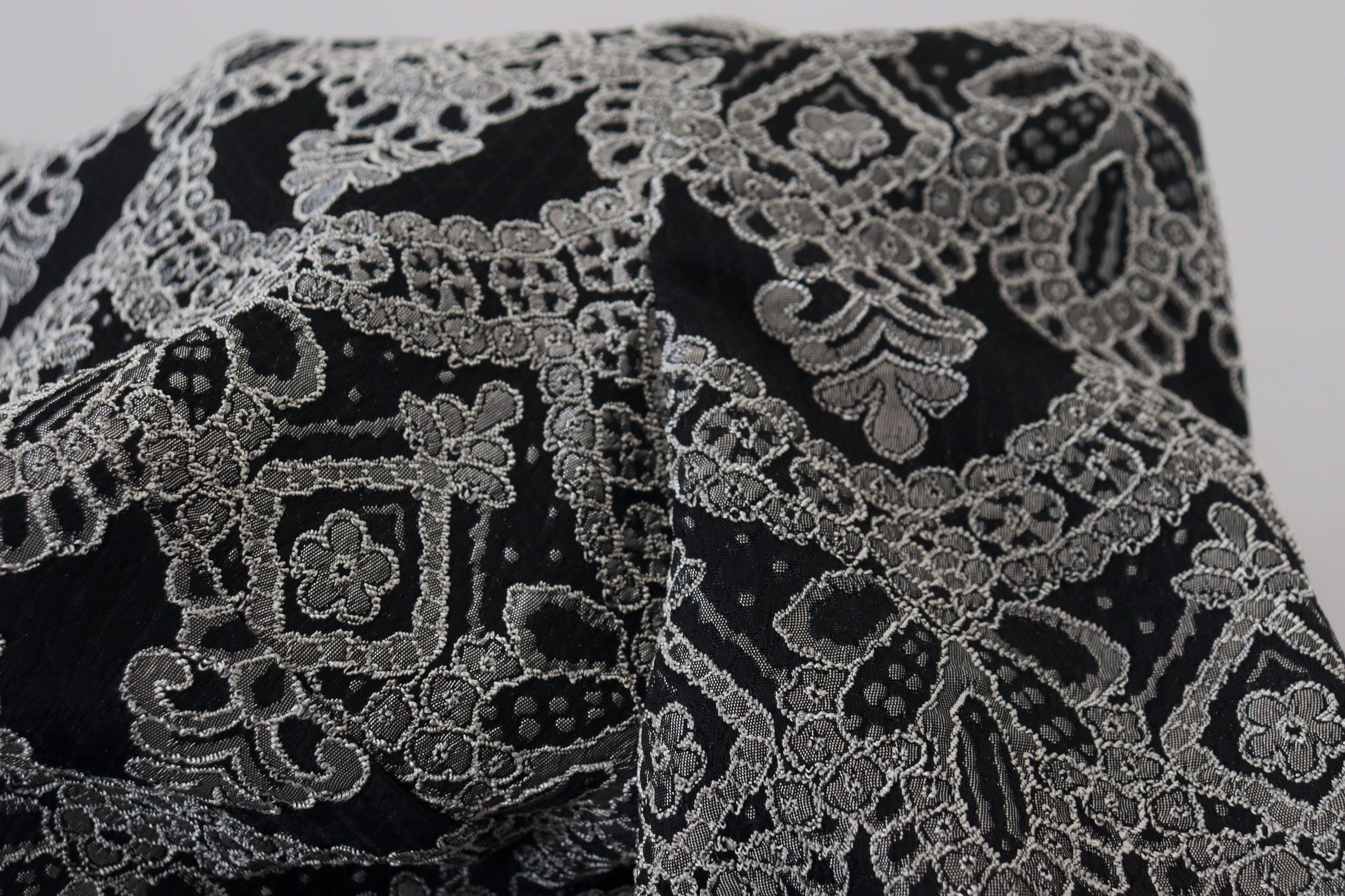 Robe Dolce & Gabbana bodycon noire et grise Dolce & Gabbana