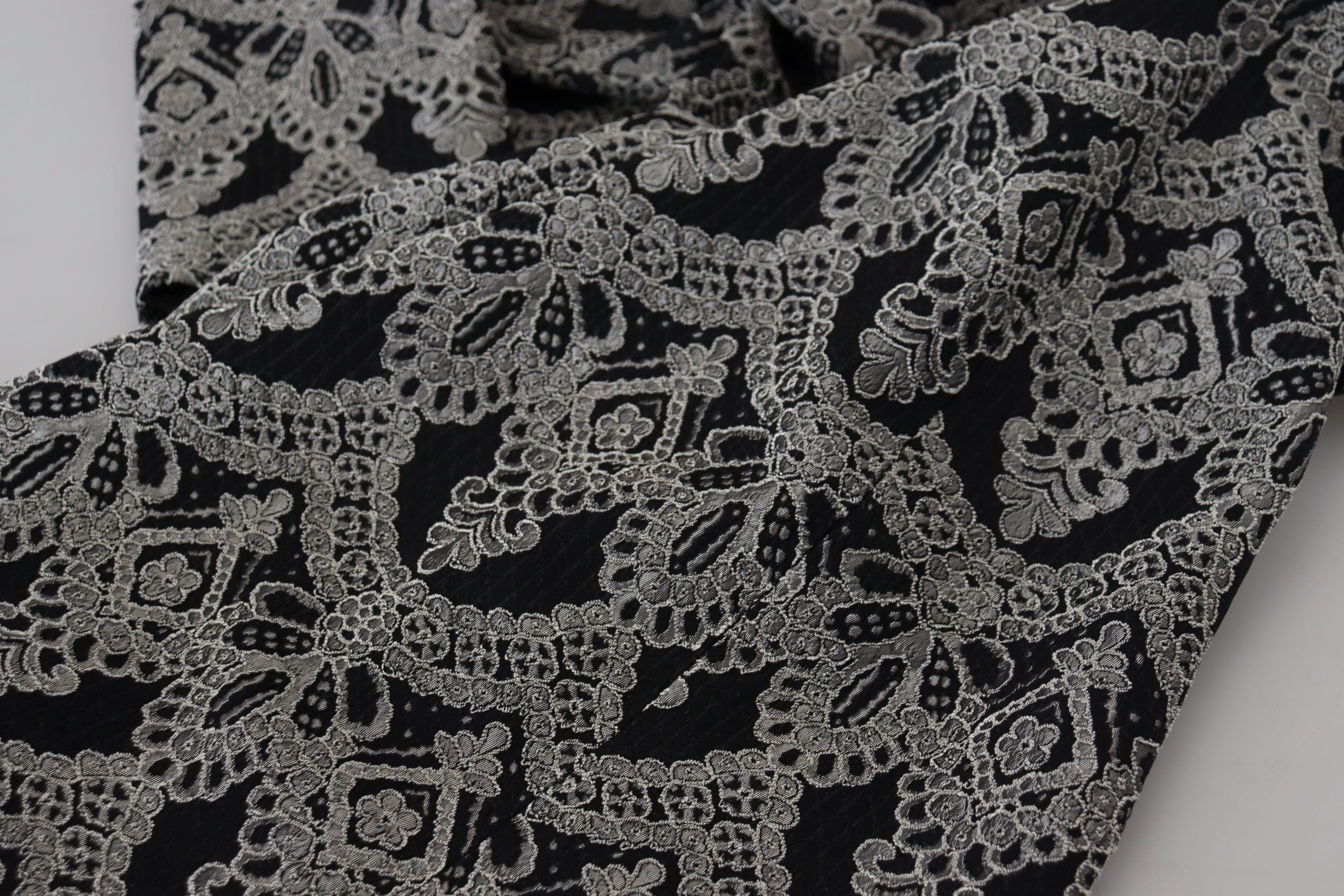 Robe Dolce & Gabbana bodycon noire et grise Dolce & Gabbana