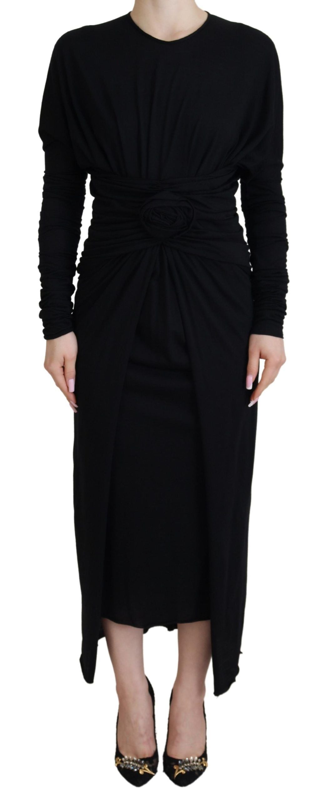 Robe DOLCE & GABBANA Sheath noire Dolce & Gabbana