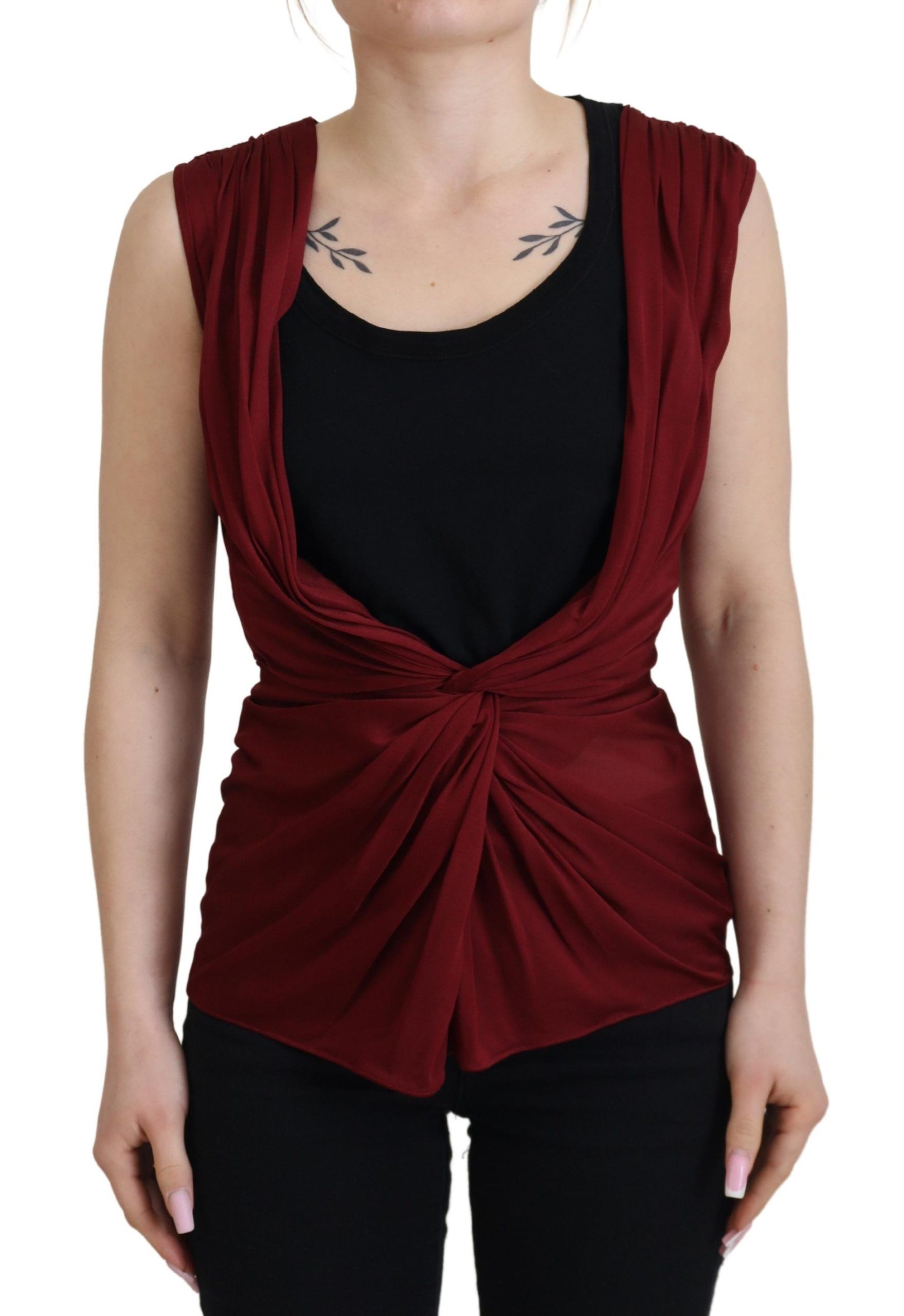 Blouse Dolce & Gabbana bordeaux