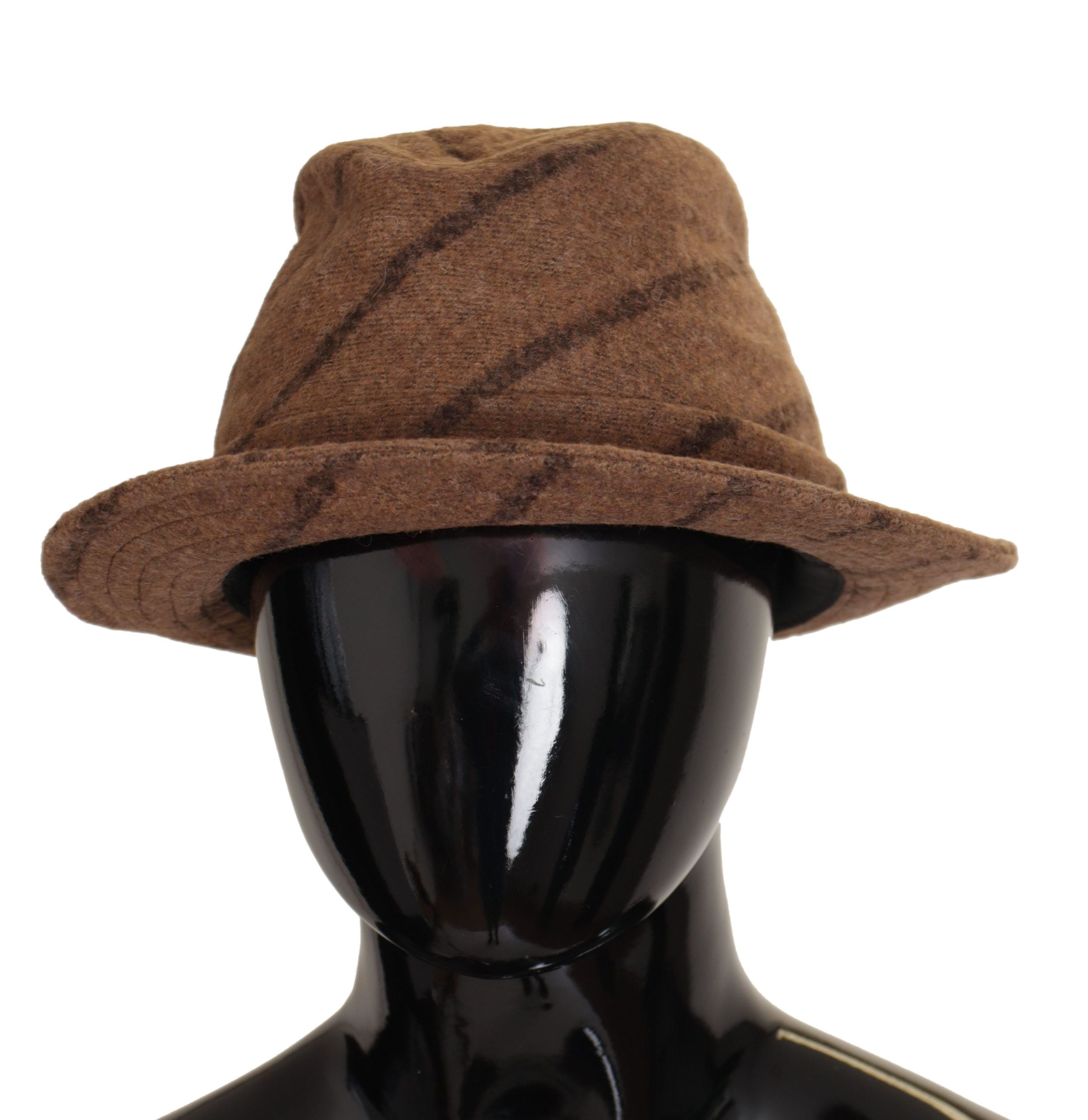 Chapeau fedora Dolce & Gabbana marron