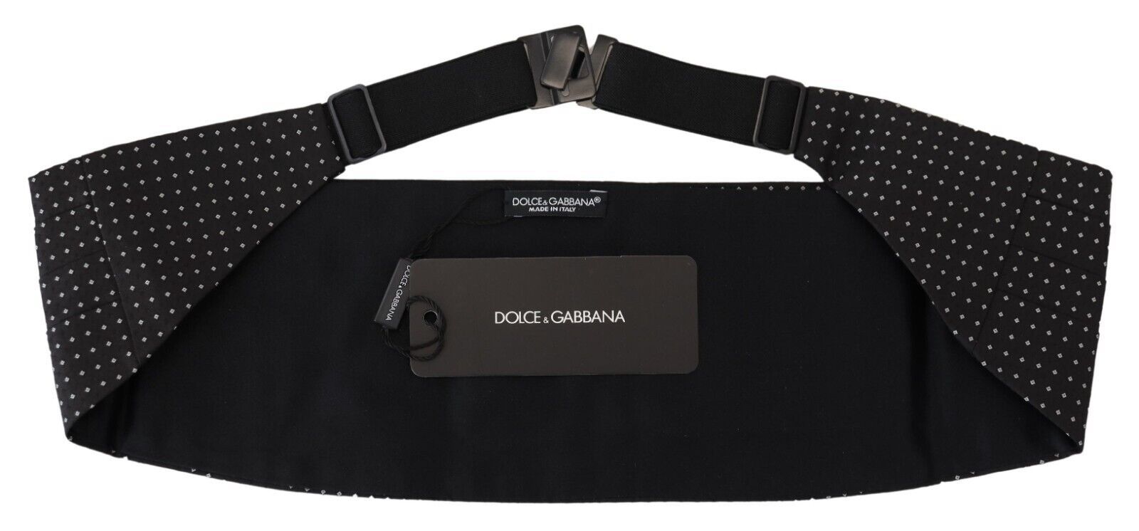Cummerband Dolce & Gabbana noir à pois