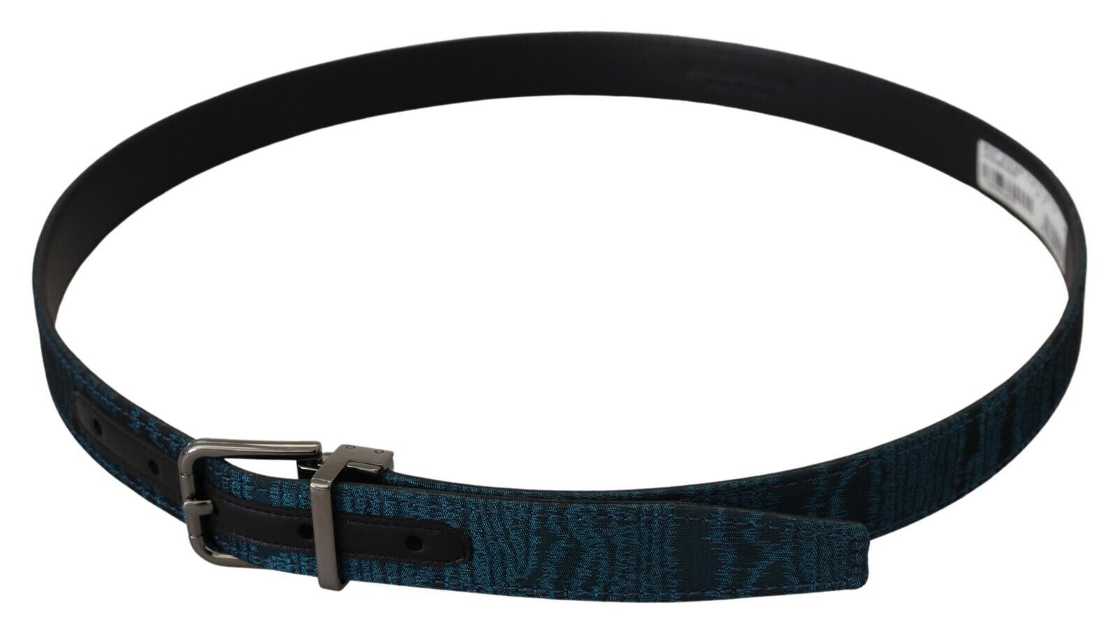 Ceinture Dolce & Gabbana bleue jacquard