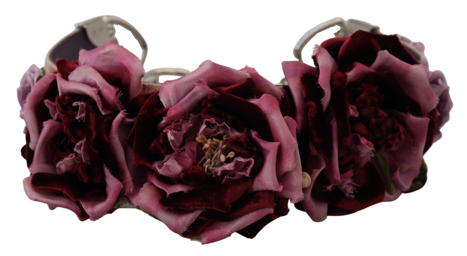 Bandoulière Dolce & Gabbana beige fleurs