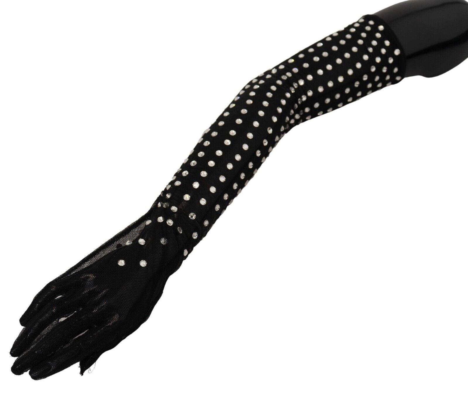 Gants Dolce & Gabbana Elbow noirs