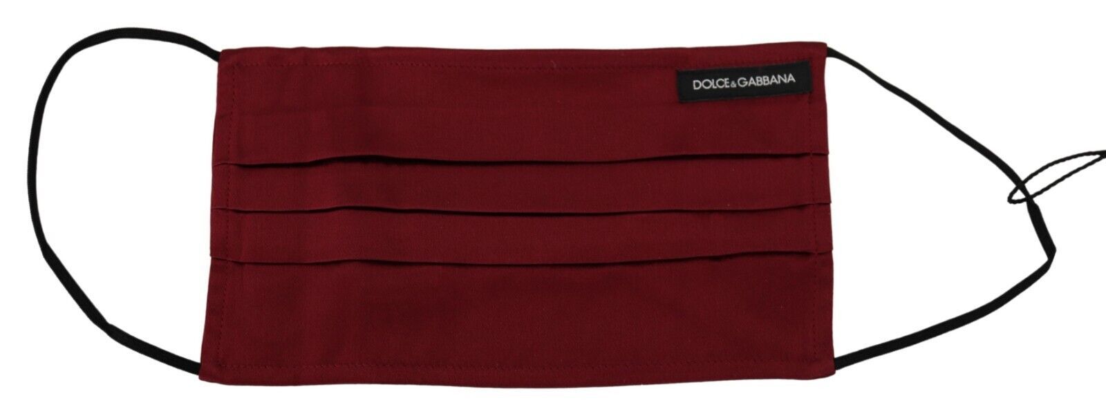 Masque Dolce & Gabbana en soie maroon