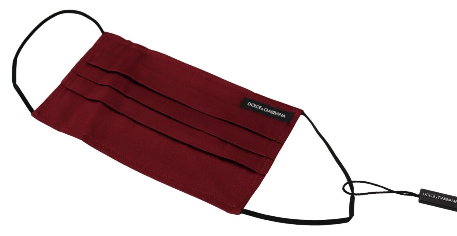 Masque Dolce & Gabbana en soie maroon