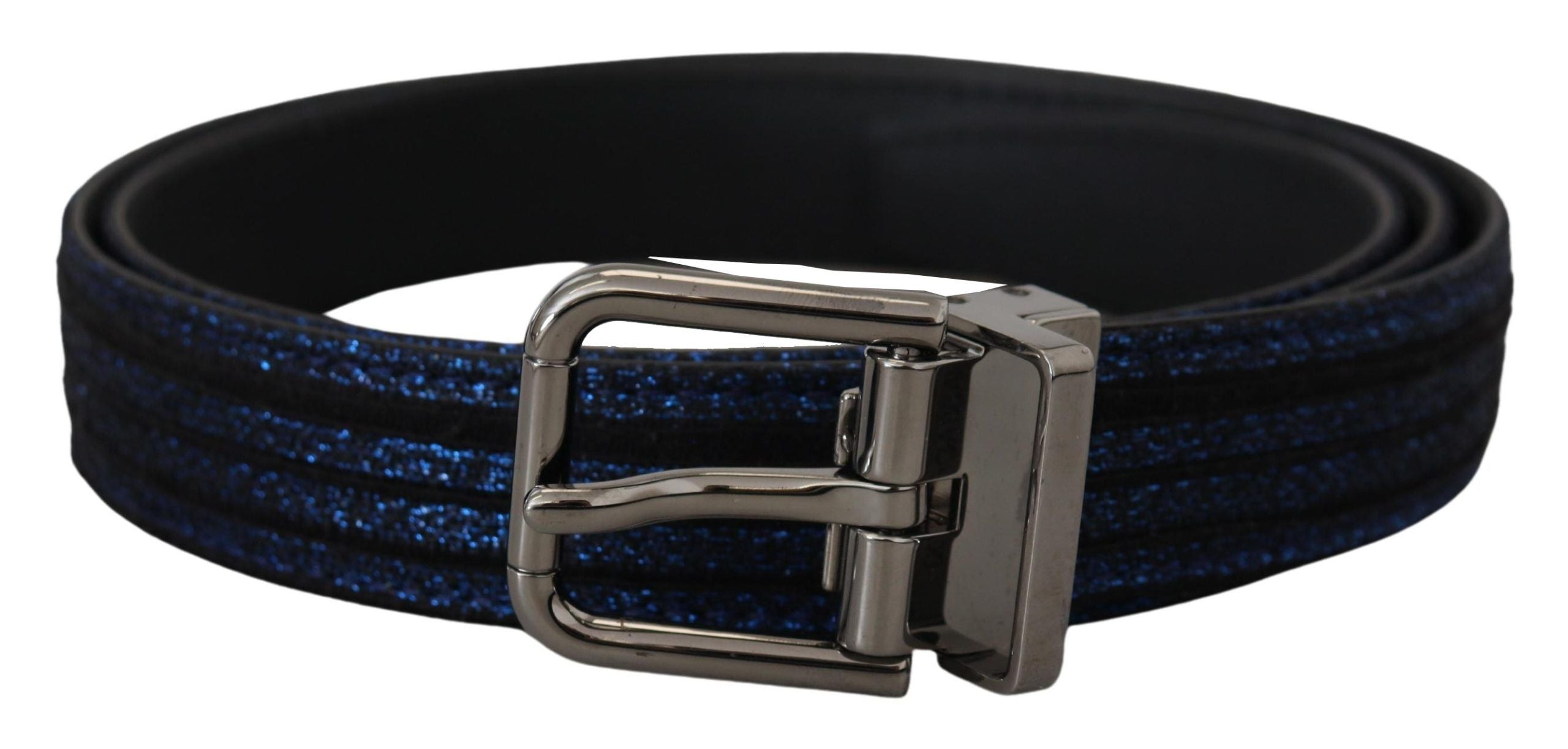 Ceinture Dolce & Gabbana jacquard bleu