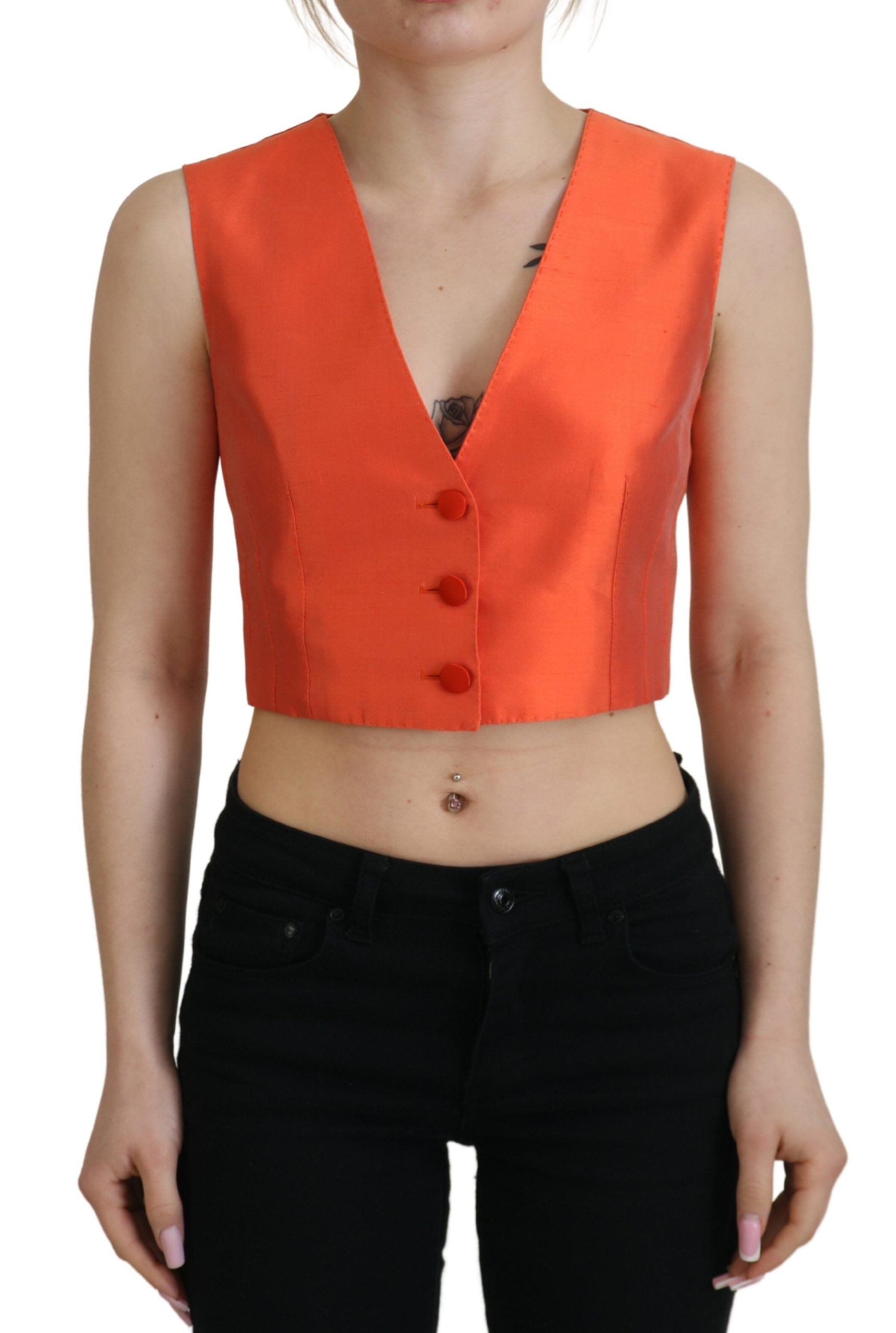 Gilet Dolce & Gabbana orange