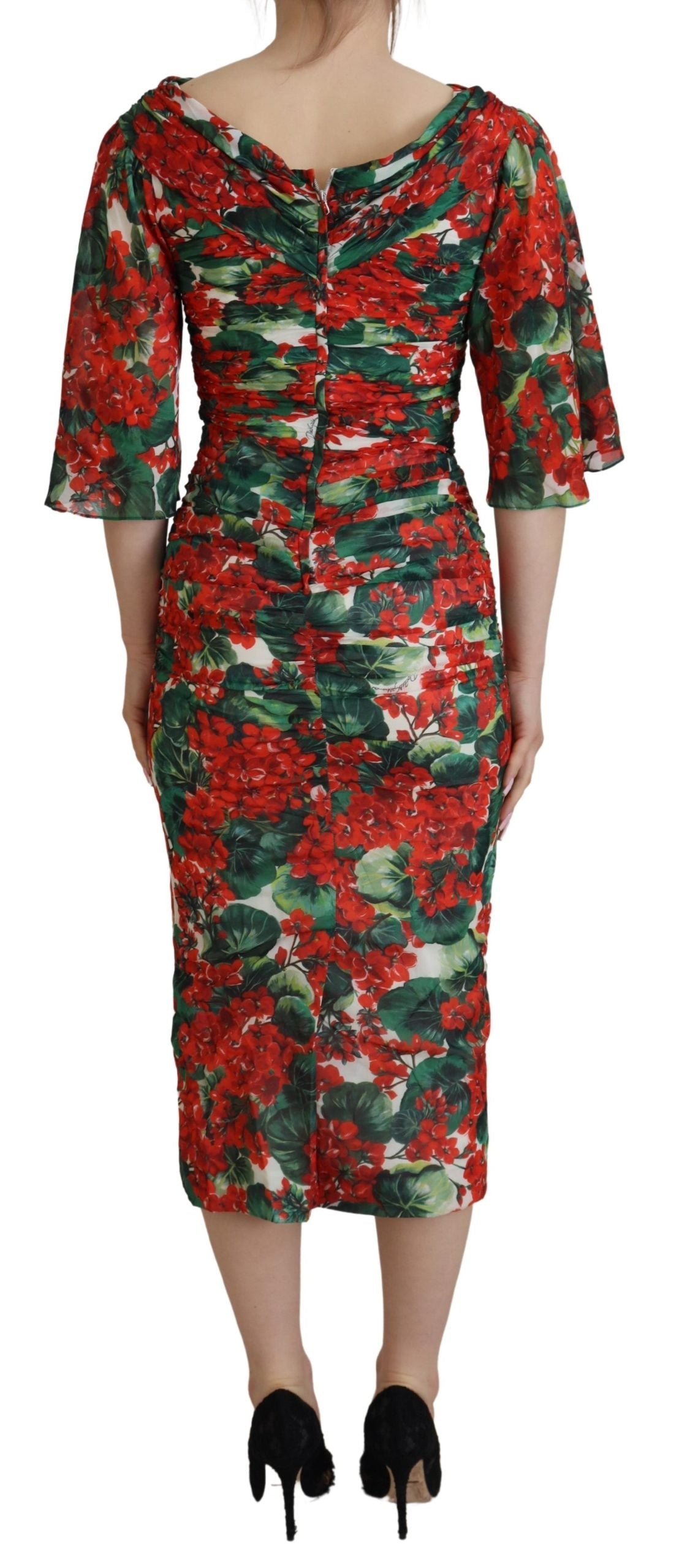 Robe Dolce & Gabbana imprimé multicolore Dolce & Gabbana