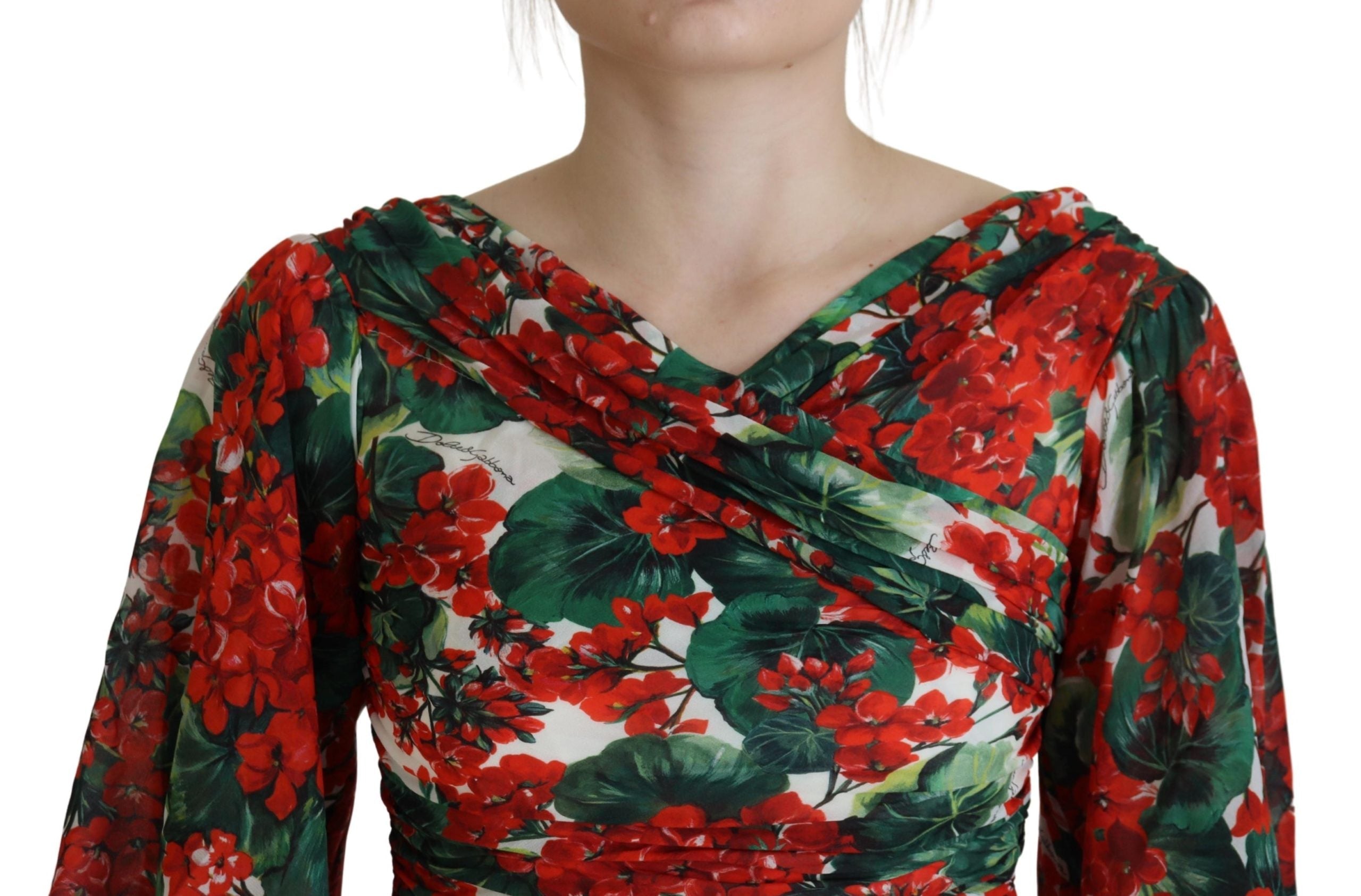 Robe Dolce & Gabbana imprimé multicolore Dolce & Gabbana
