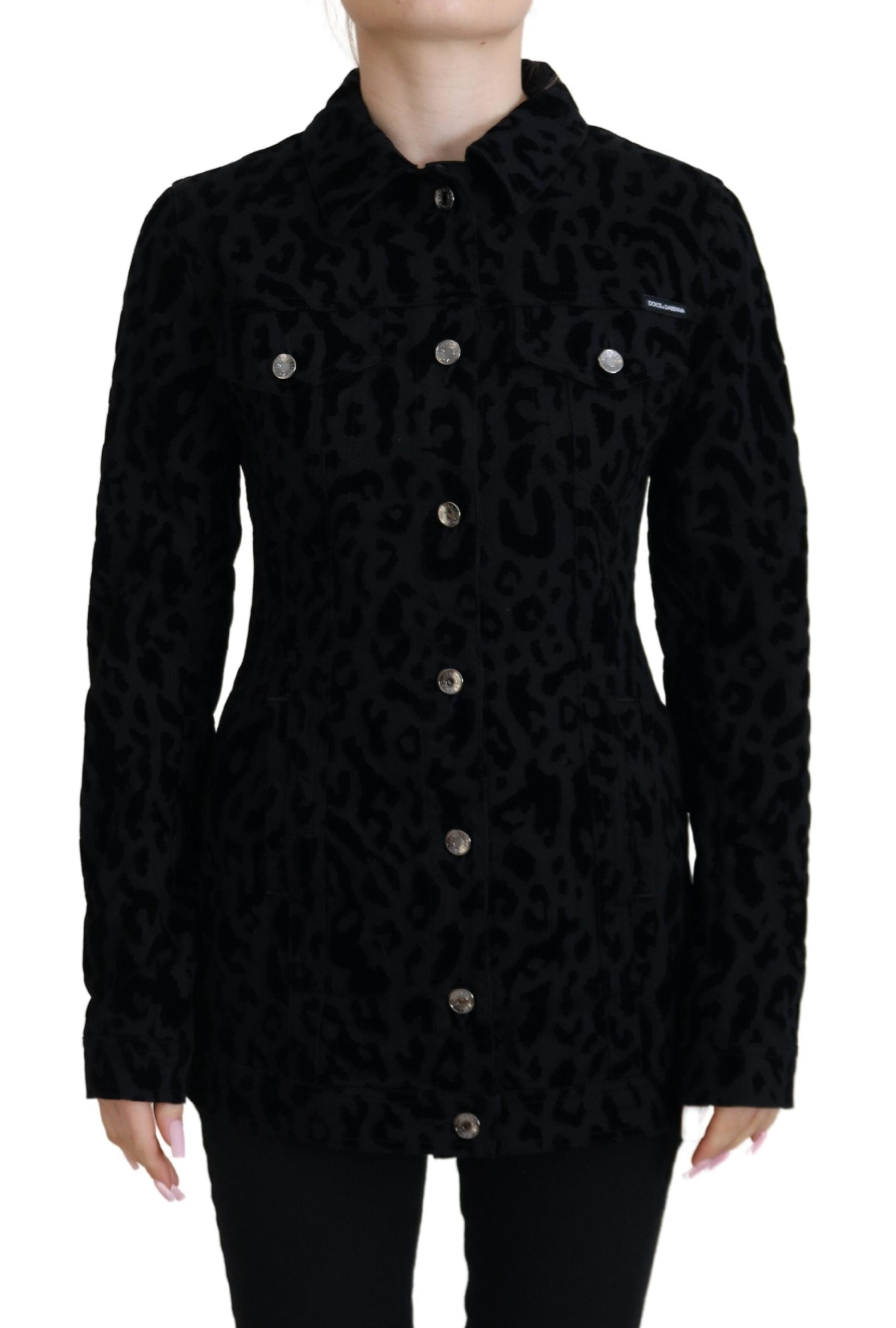 Veste Dolce & Gabbana à manches longues noire