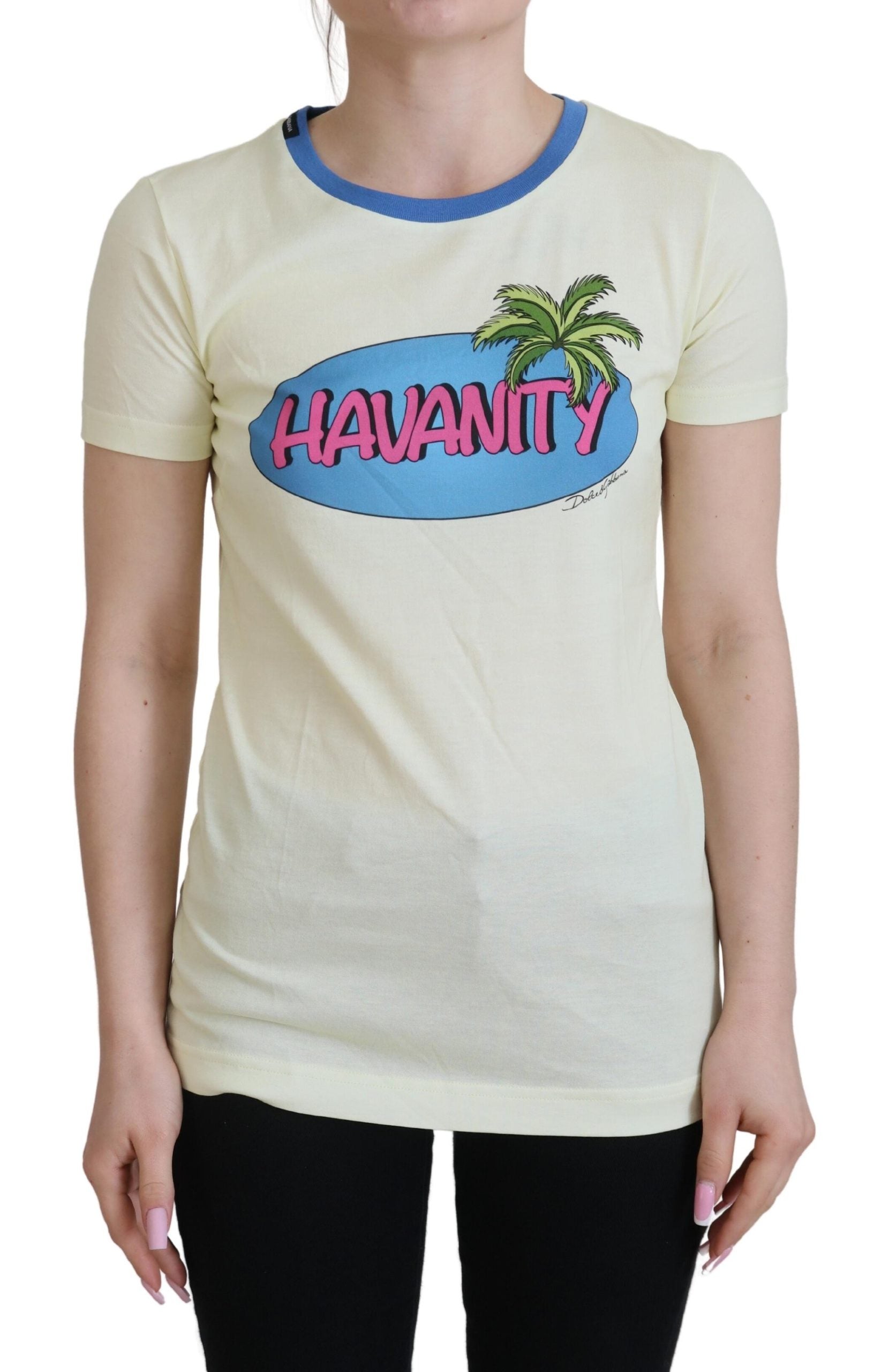 T-shirt Dolce & Gabbana jaune