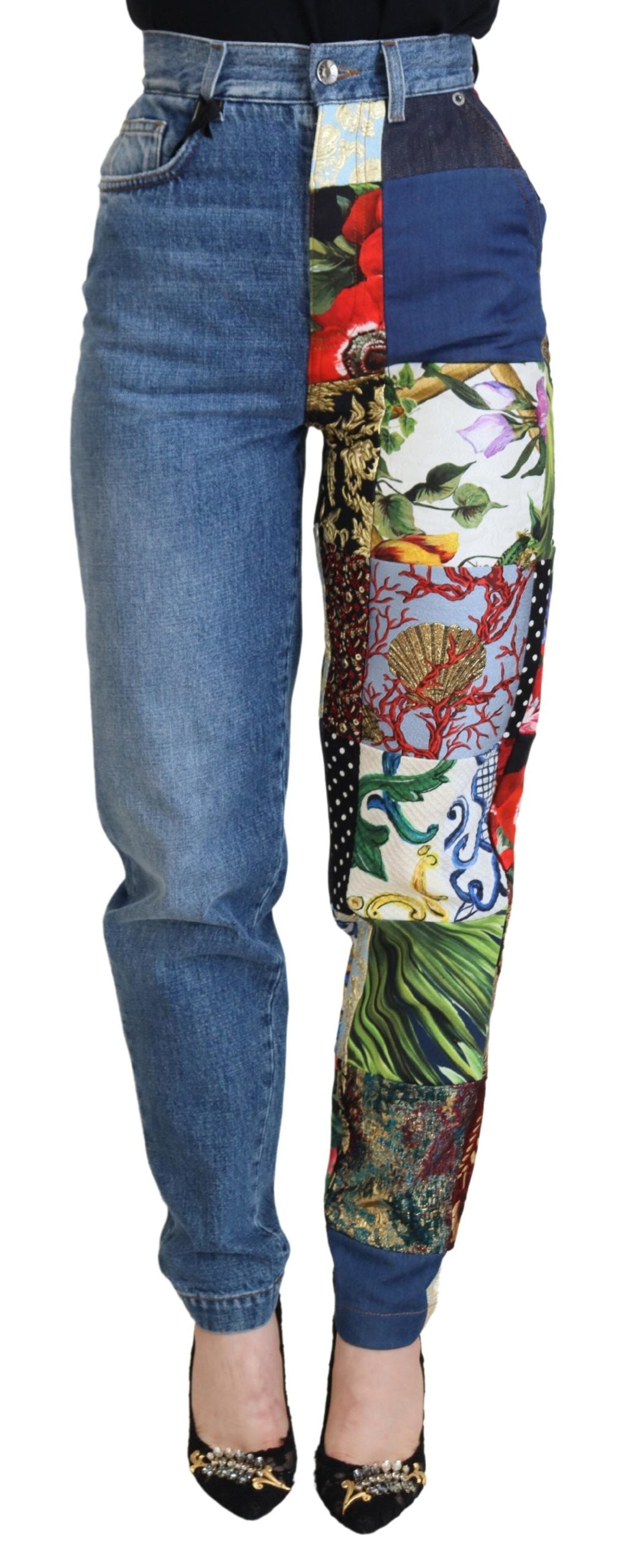 Jeans Dolce & Gabbana Jacquard bleu