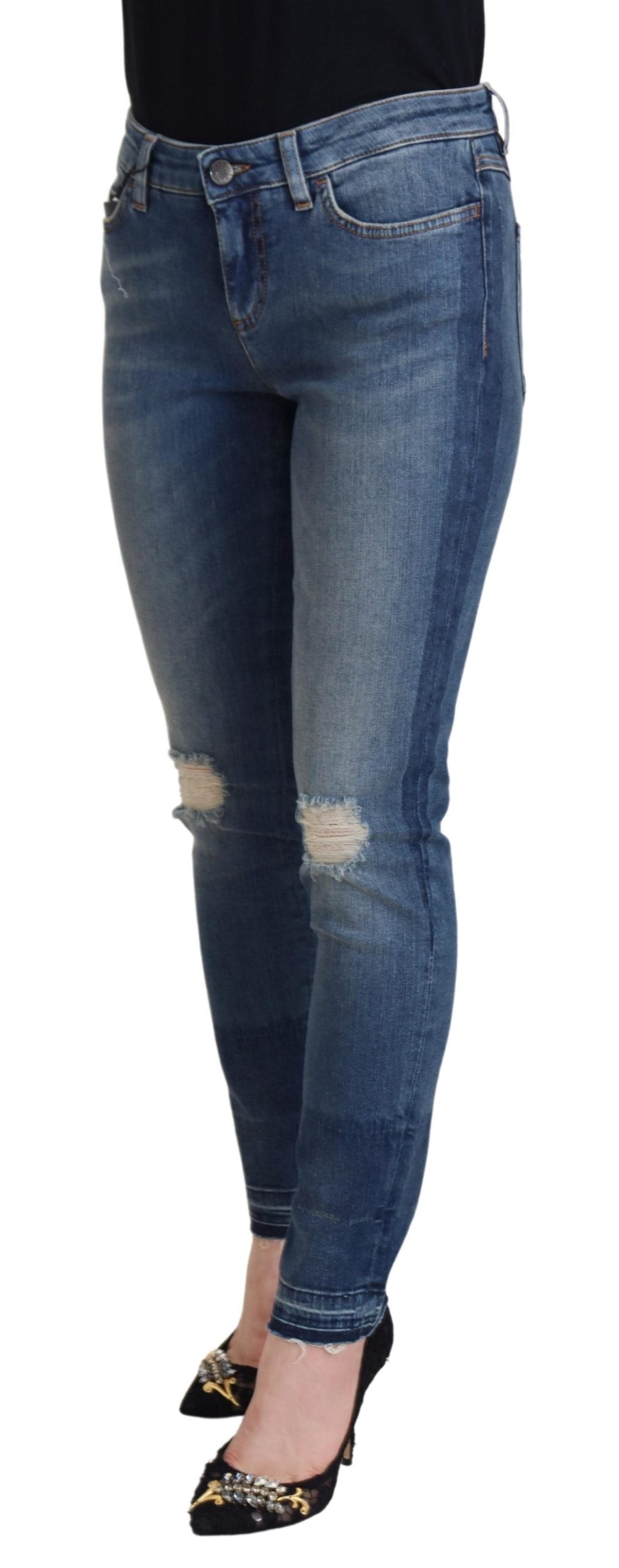 Pantalon Dolce & Gabbana Tattered bleus