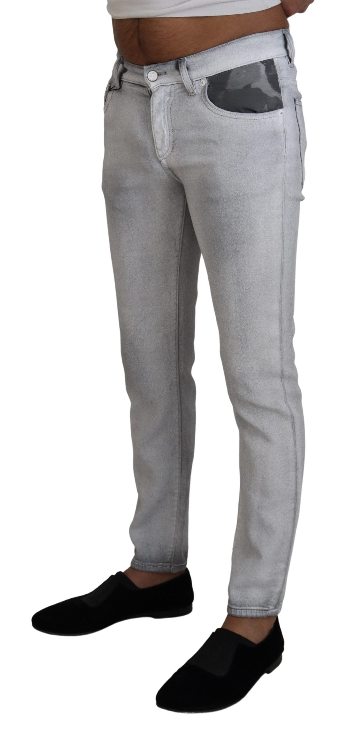 Jean Dolce & Gabbana gris délavé