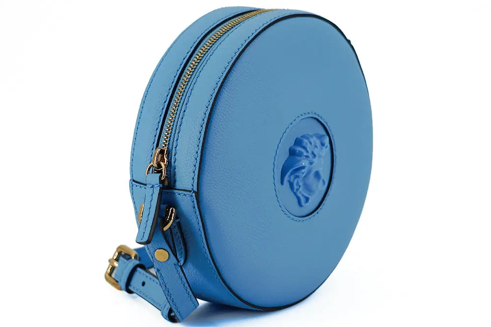 Sac à épaule Versace bleu Versace