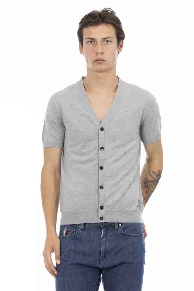 Pull Baldinini Short Sleeve gris