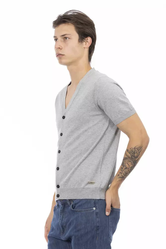 Pull Baldinini Short Sleeve gris