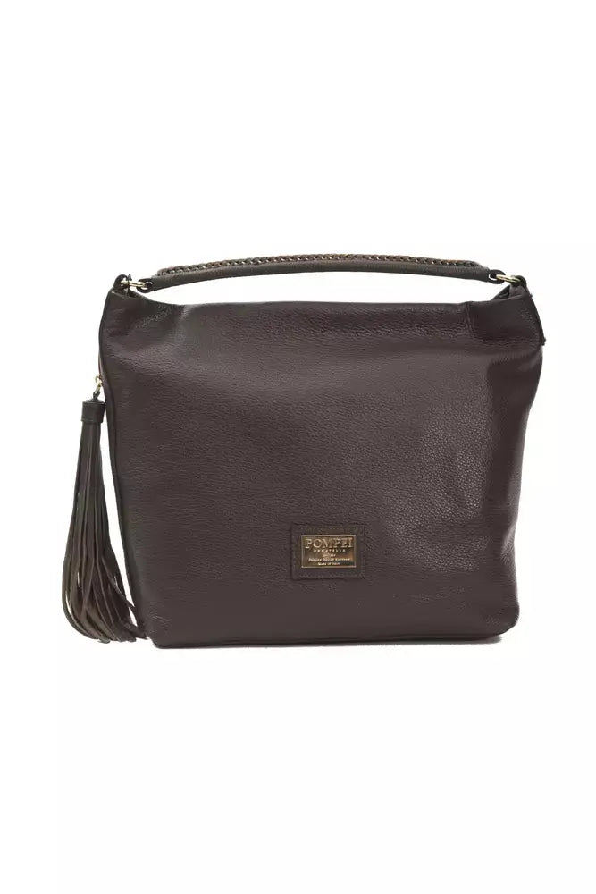 Sac bandoulière Pompei Donatella marron Pompei Donatella
