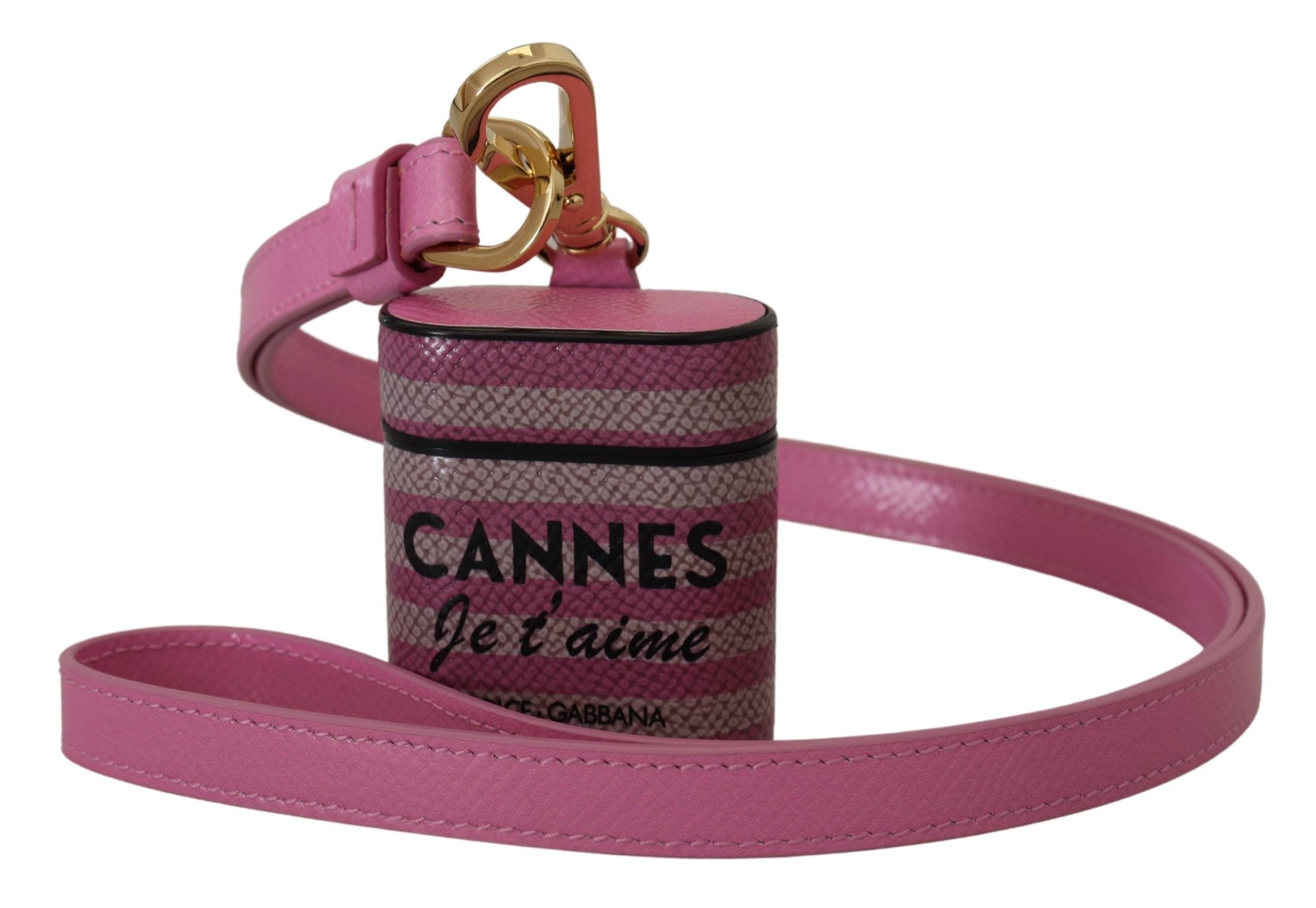Coque Airpods Dolce & Gabbana rose et noire