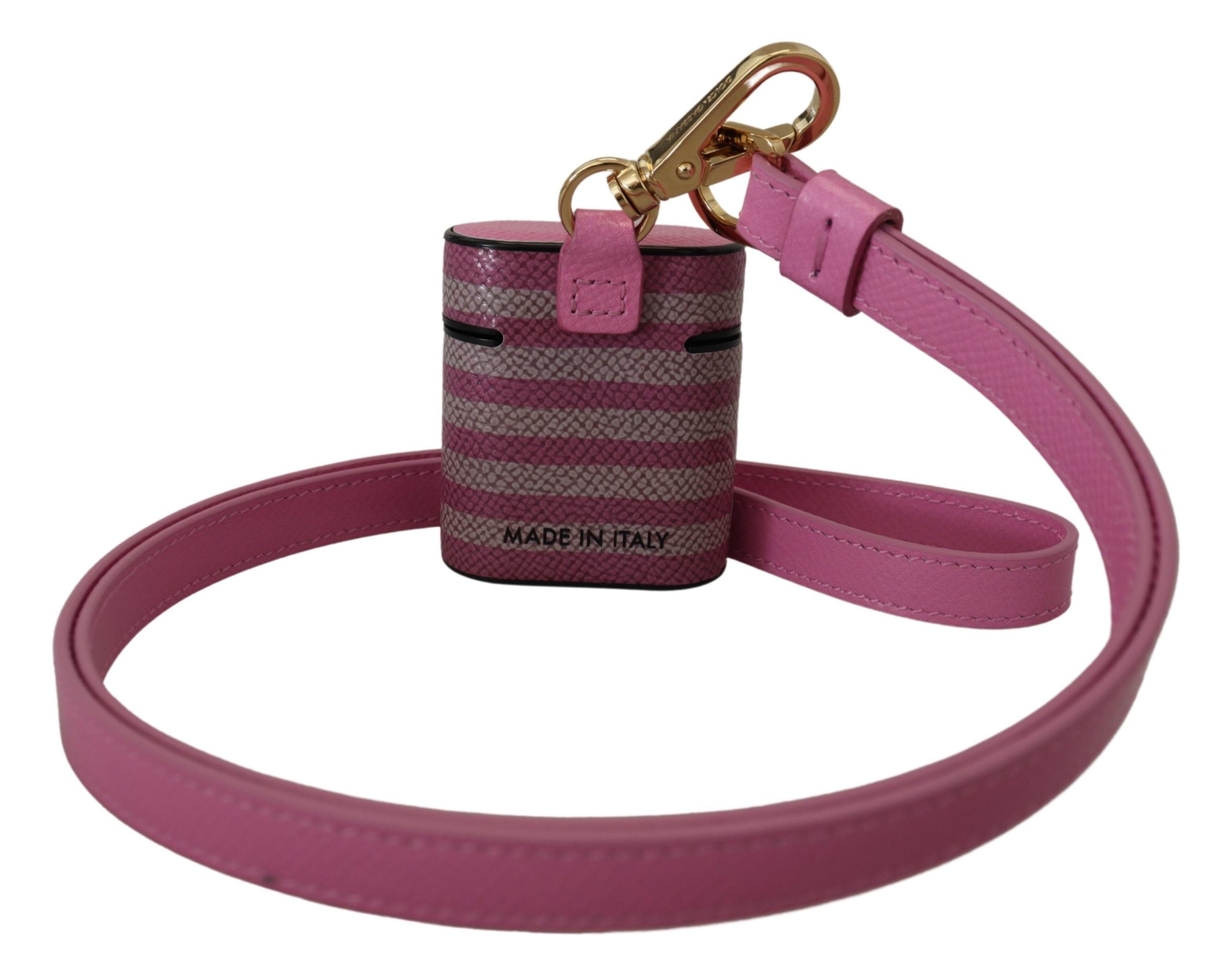 Coque Airpods Dolce & Gabbana rose et noire