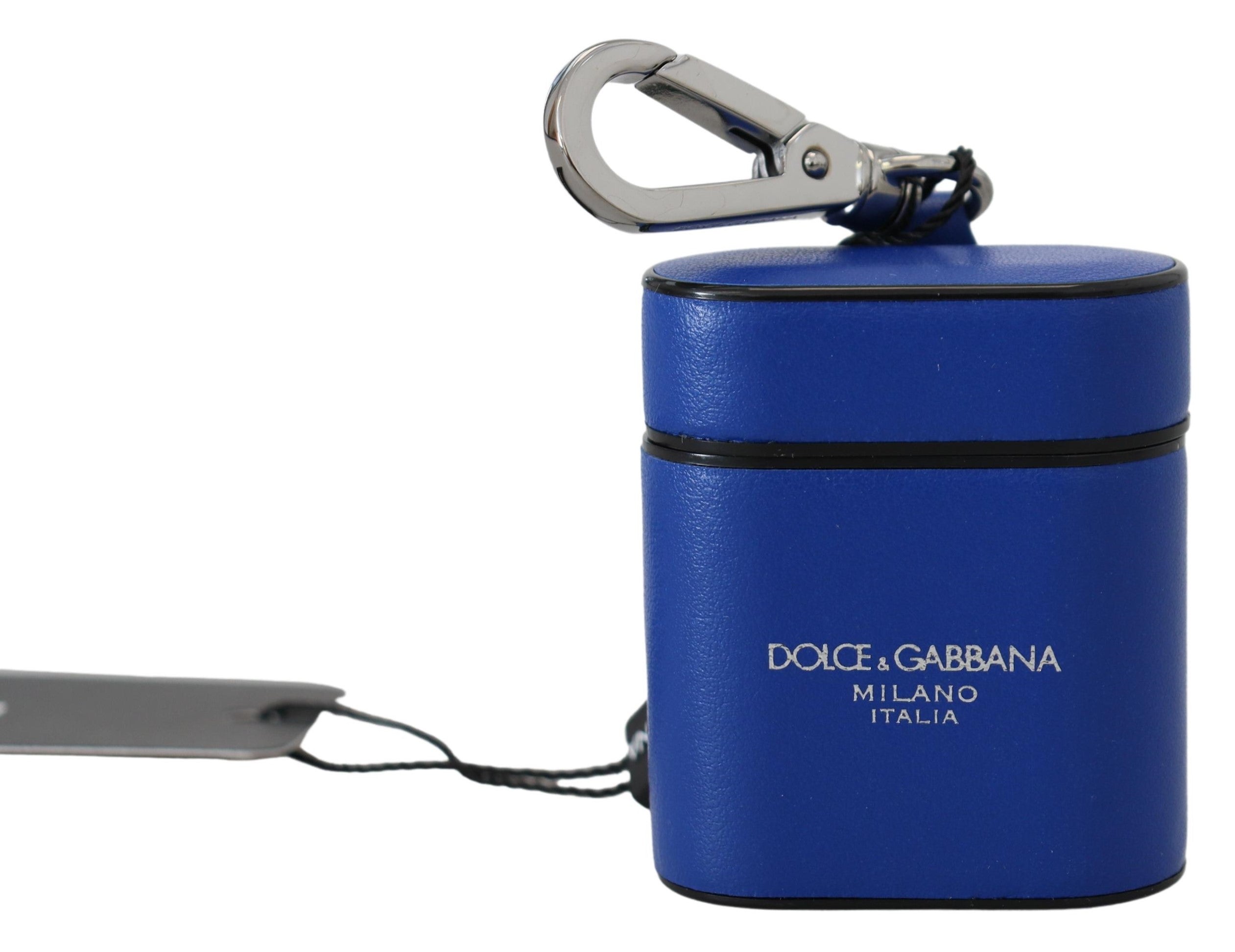 Coque Dolce & Gabbana Airpods bleue