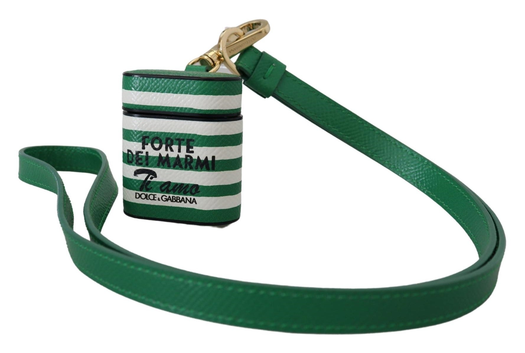 Coque Dolce & Gabbana Airpods verte