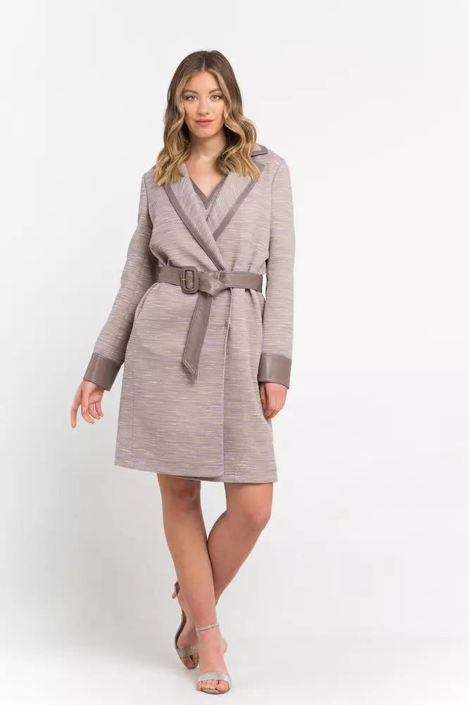 Manteau Trussardi kimono beige