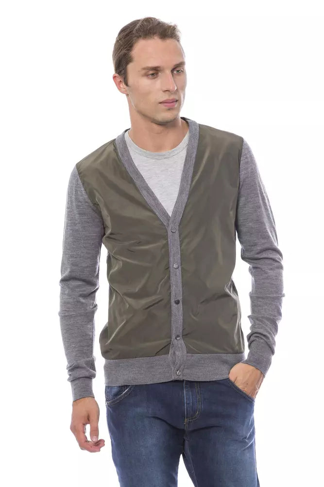 Cardigan Verri Wool-Blend gris
