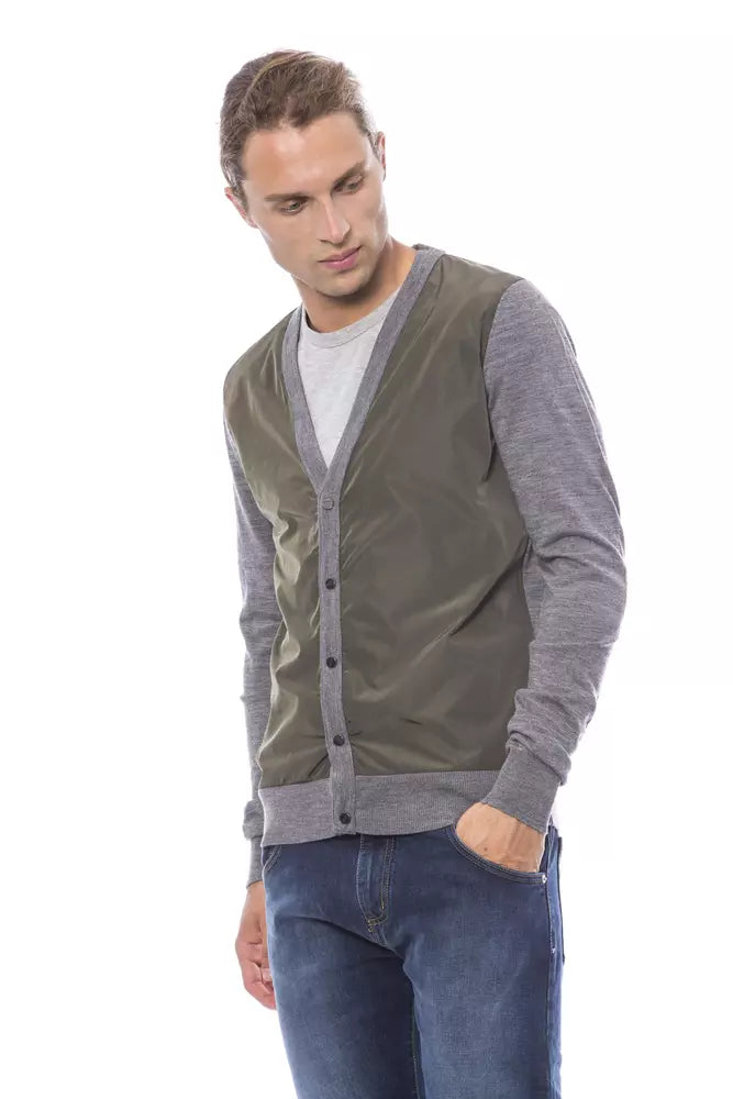 Cardigan Verri Wool-Blend gris